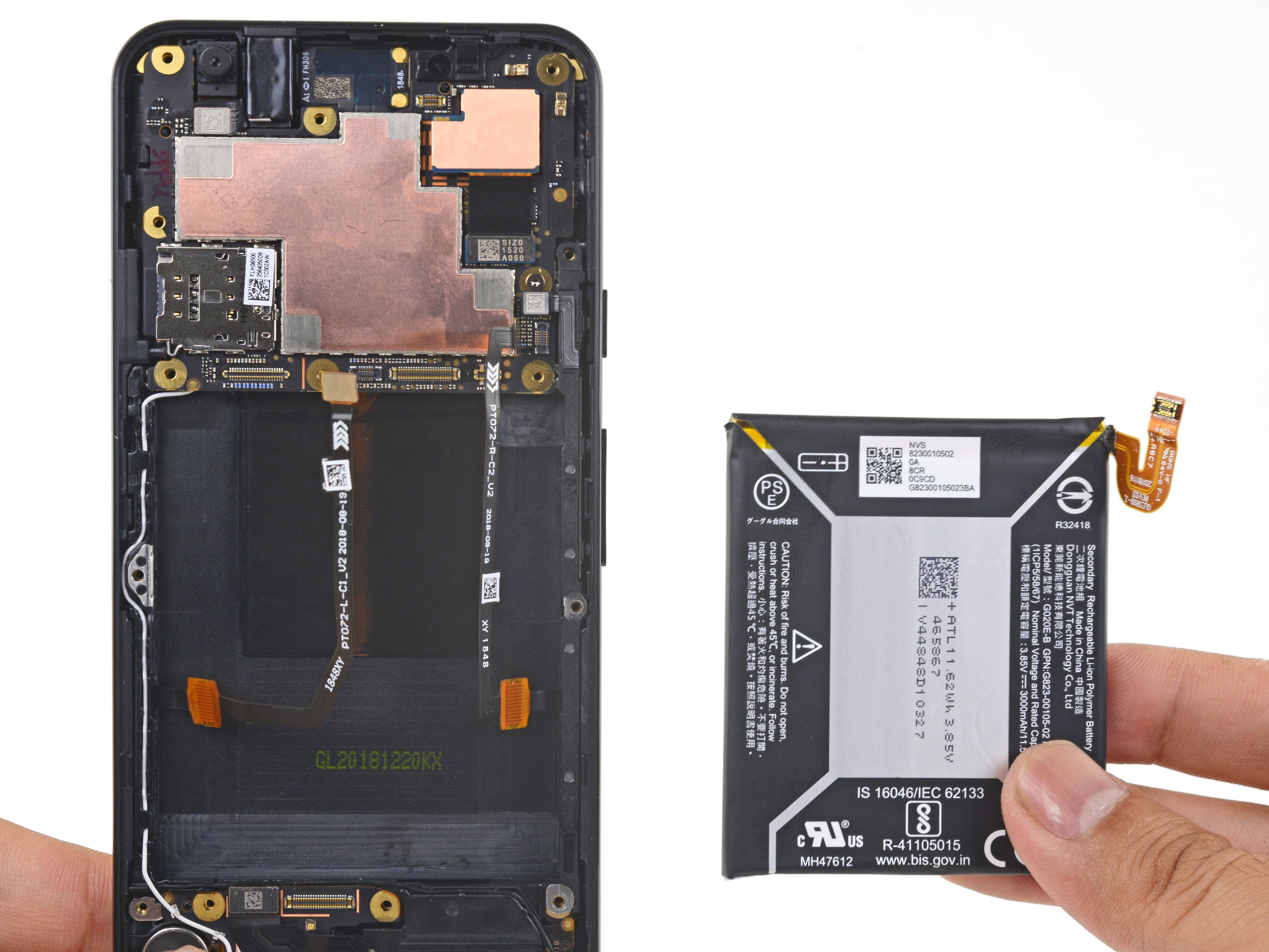 Google Pixel 3a Battery Replacement iFixit Repair Guide