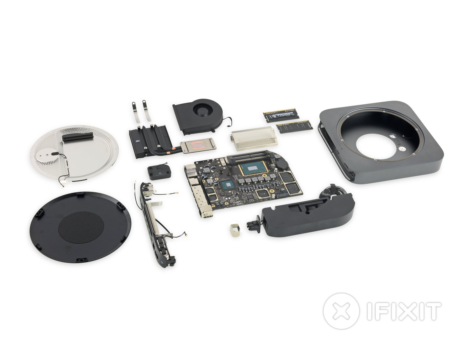 iFixit、Mac mini 2018の分解を実施 ティアダウンレポートを公開