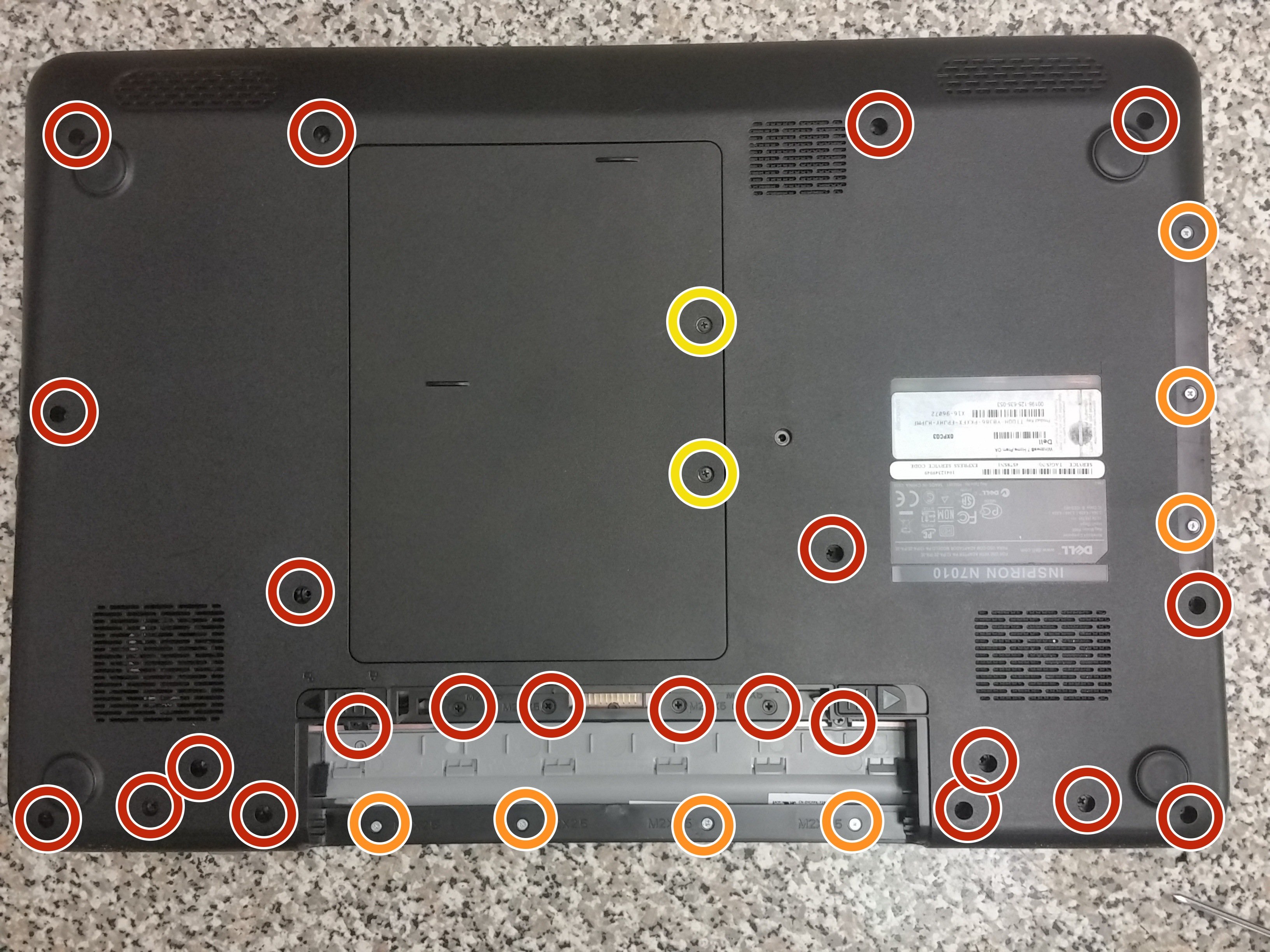 Dell Inspiron 17 N7010 BIOS Battery Replacement iFixit Repair Guide