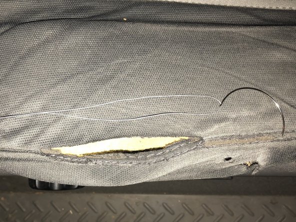 How to Sew Torn Car Seat Upholstery - iFixit Repair Guide