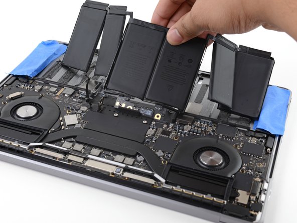 Remplacement de la batterie du MacBook Pro 13" Touch Bar