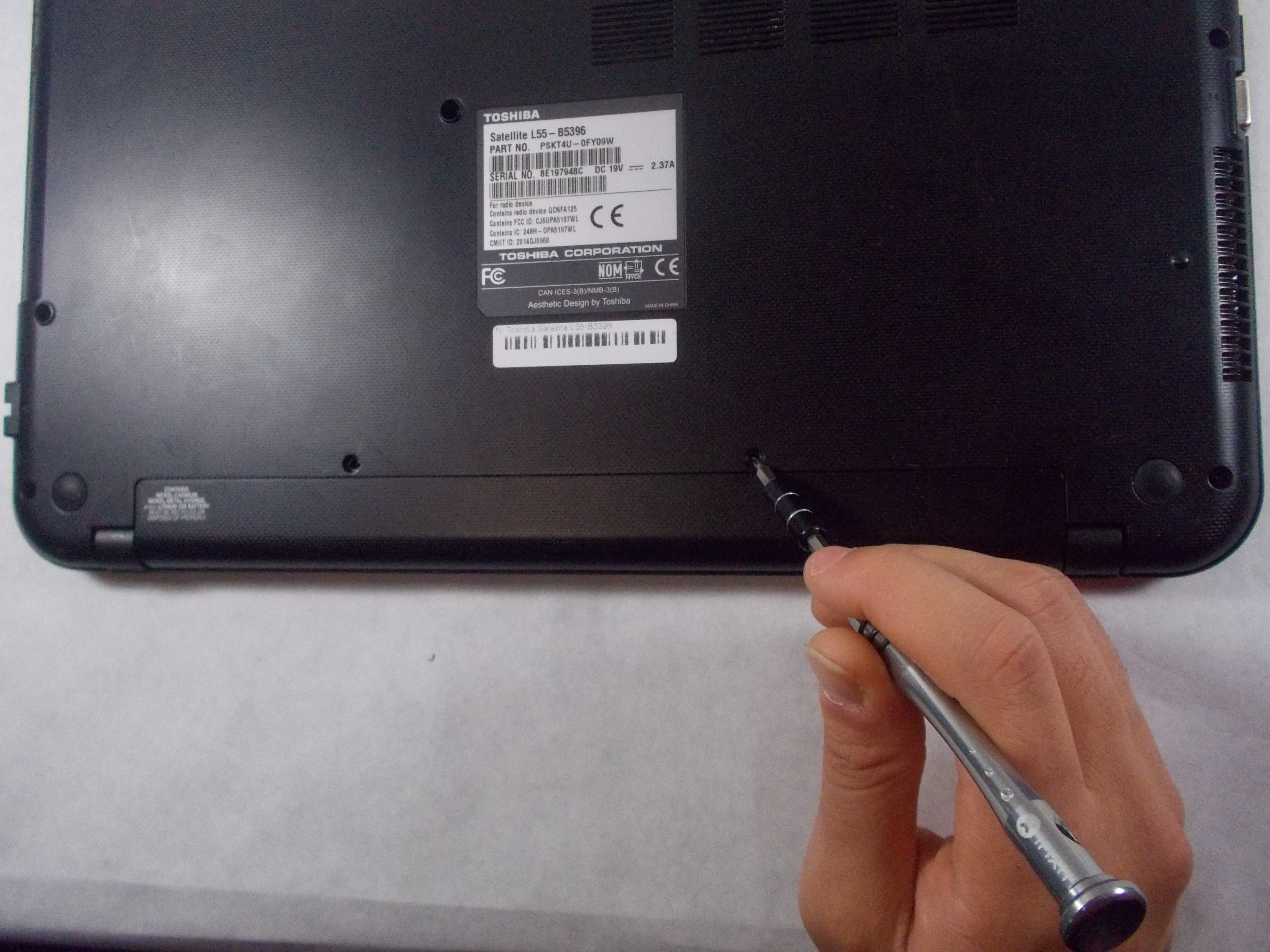 Toshiba Satellite L55B5396 Battery Replacement iFixit Repair Guide