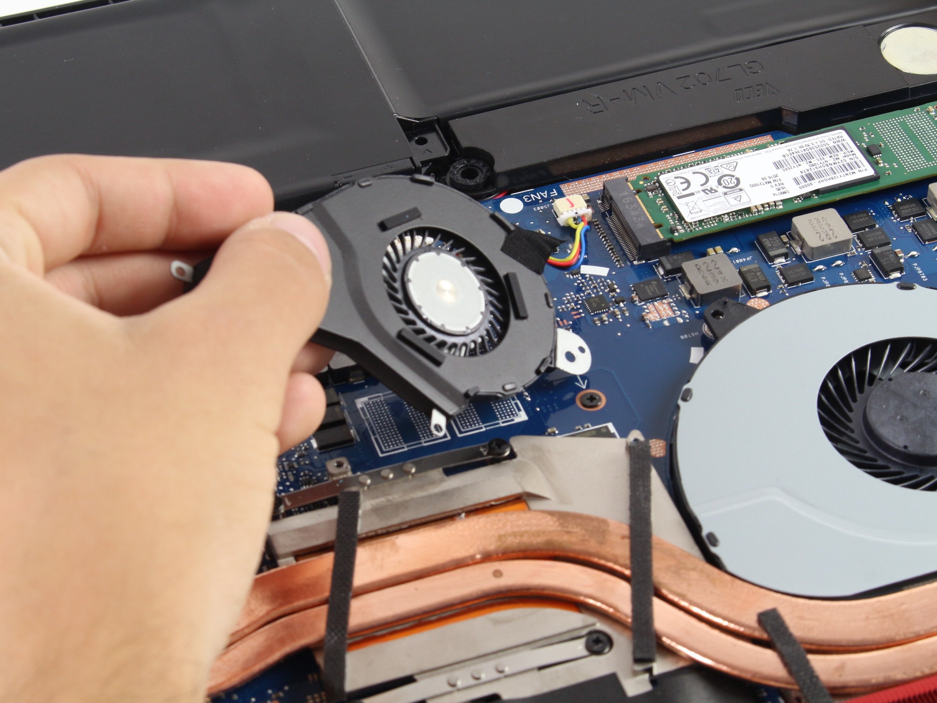 Asus ROG Strix GL702VMBHI7N09 Fan Replacement iFixit Repair Guide