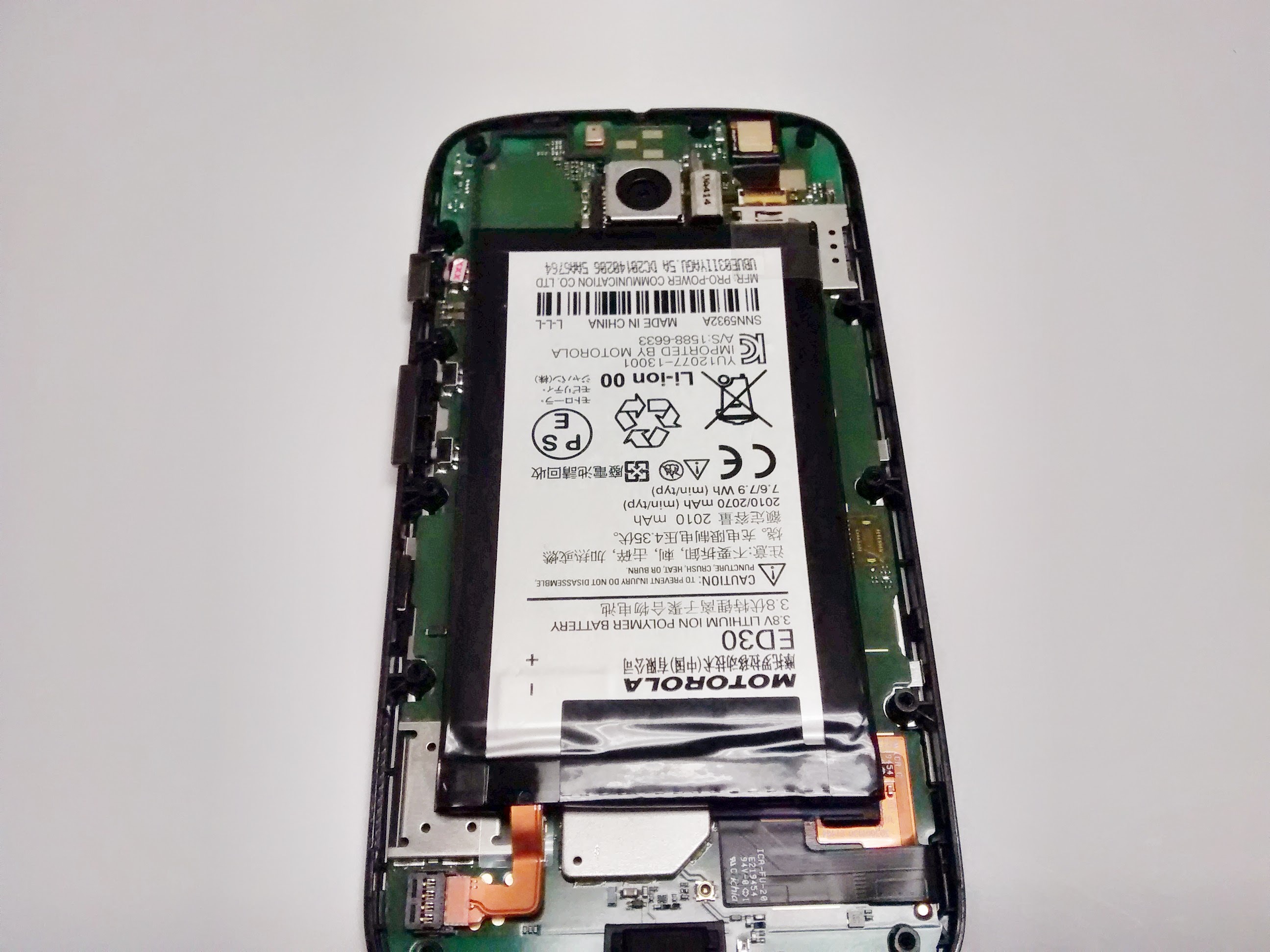 Motorola Moto G 1st Generation Battery Replacement iFixit Repair Guide