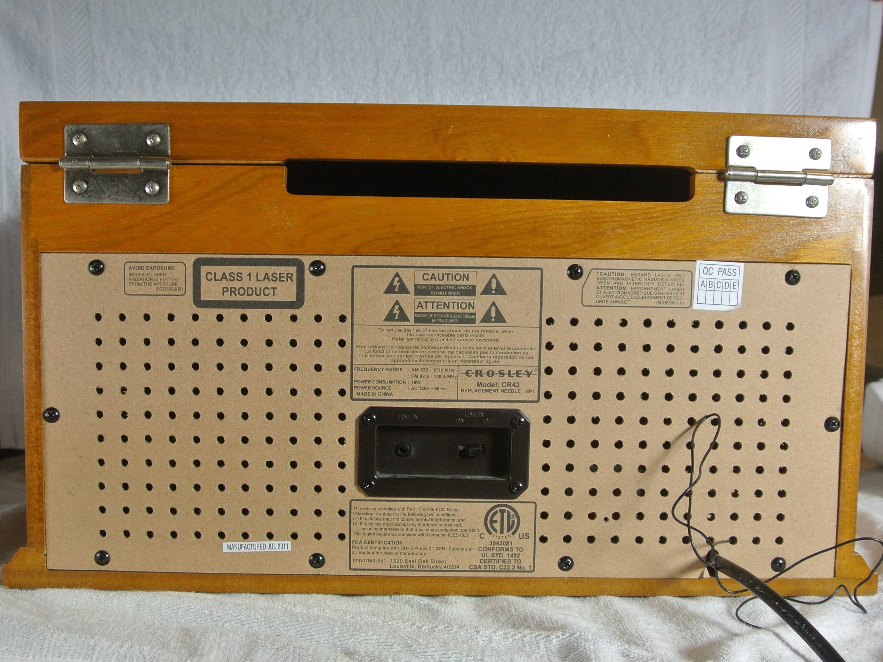 Crosley CR42 Bushings Replacement iFixit Repair Guide