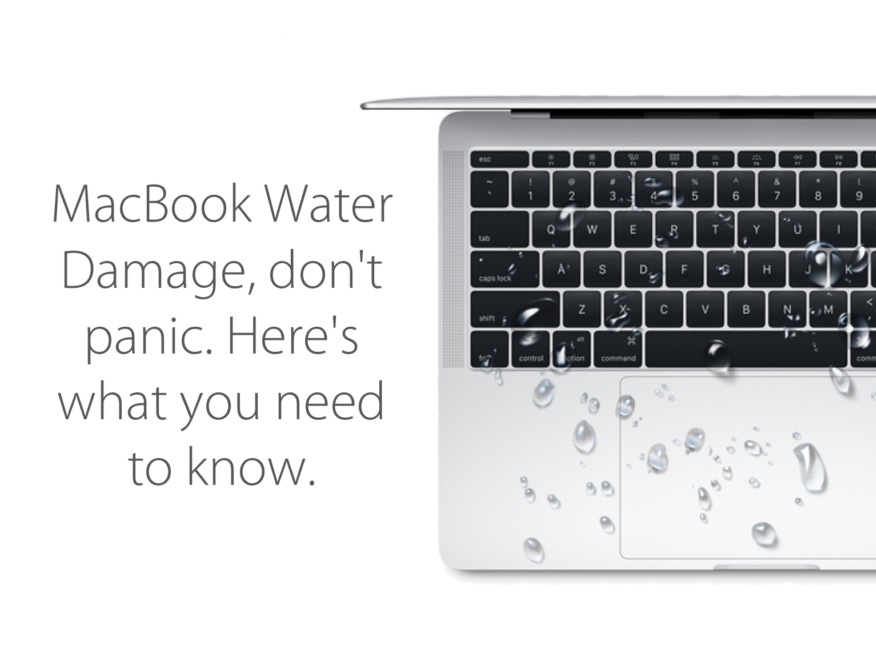 MacBook water damage diagnostic iFixit Repair Guide