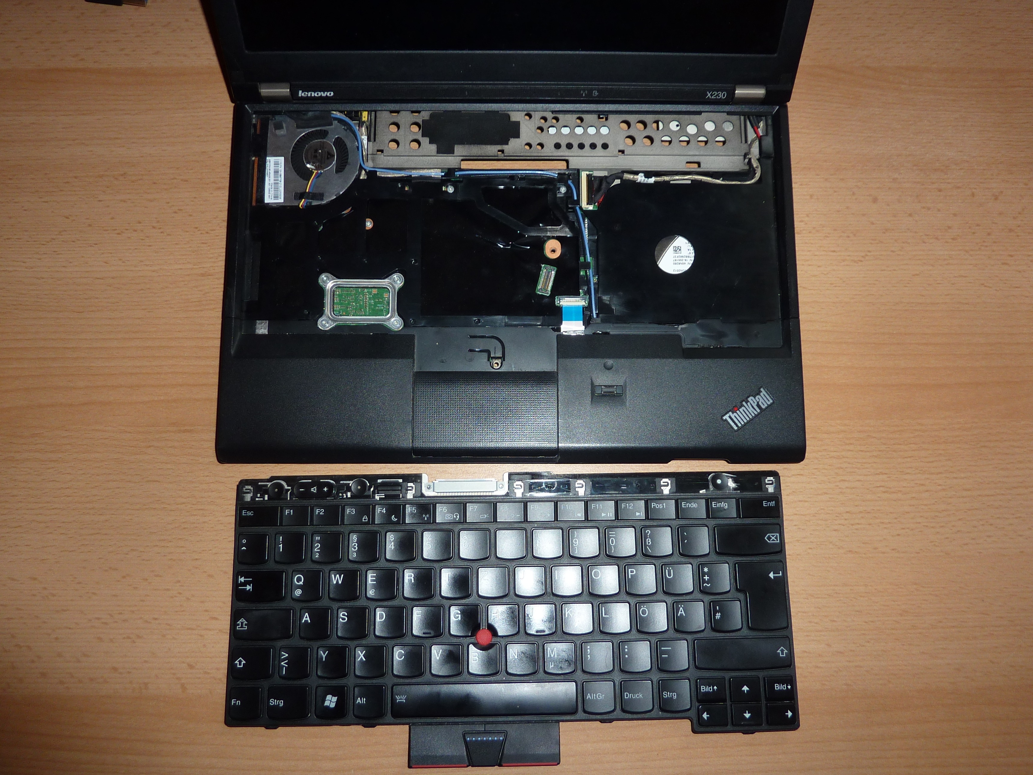 Lenovo Thinkpad x230 Keyboard Replacement iFixit