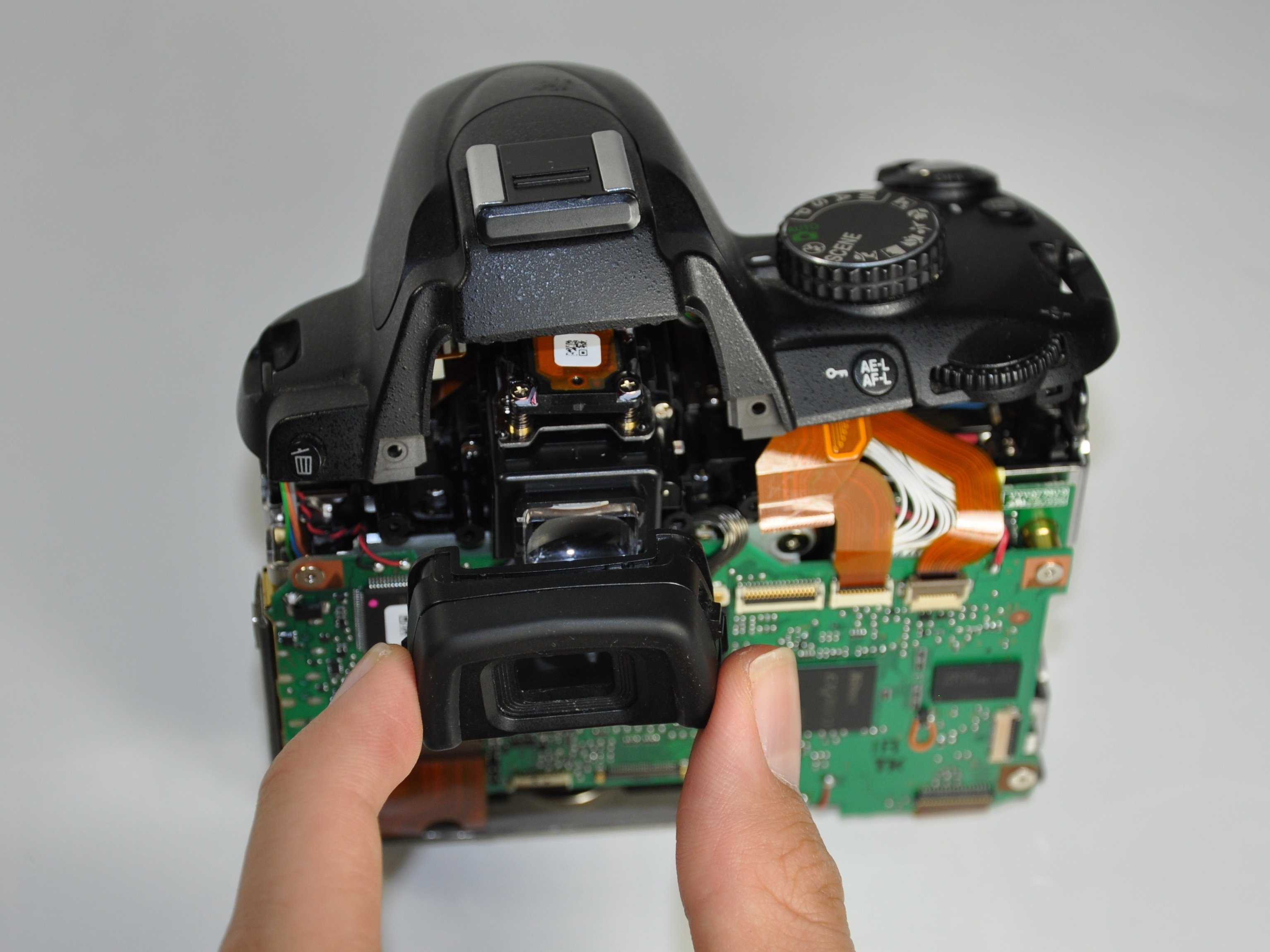 Nikon D5000 Viewfinder Replacement iFixit Repair Guide