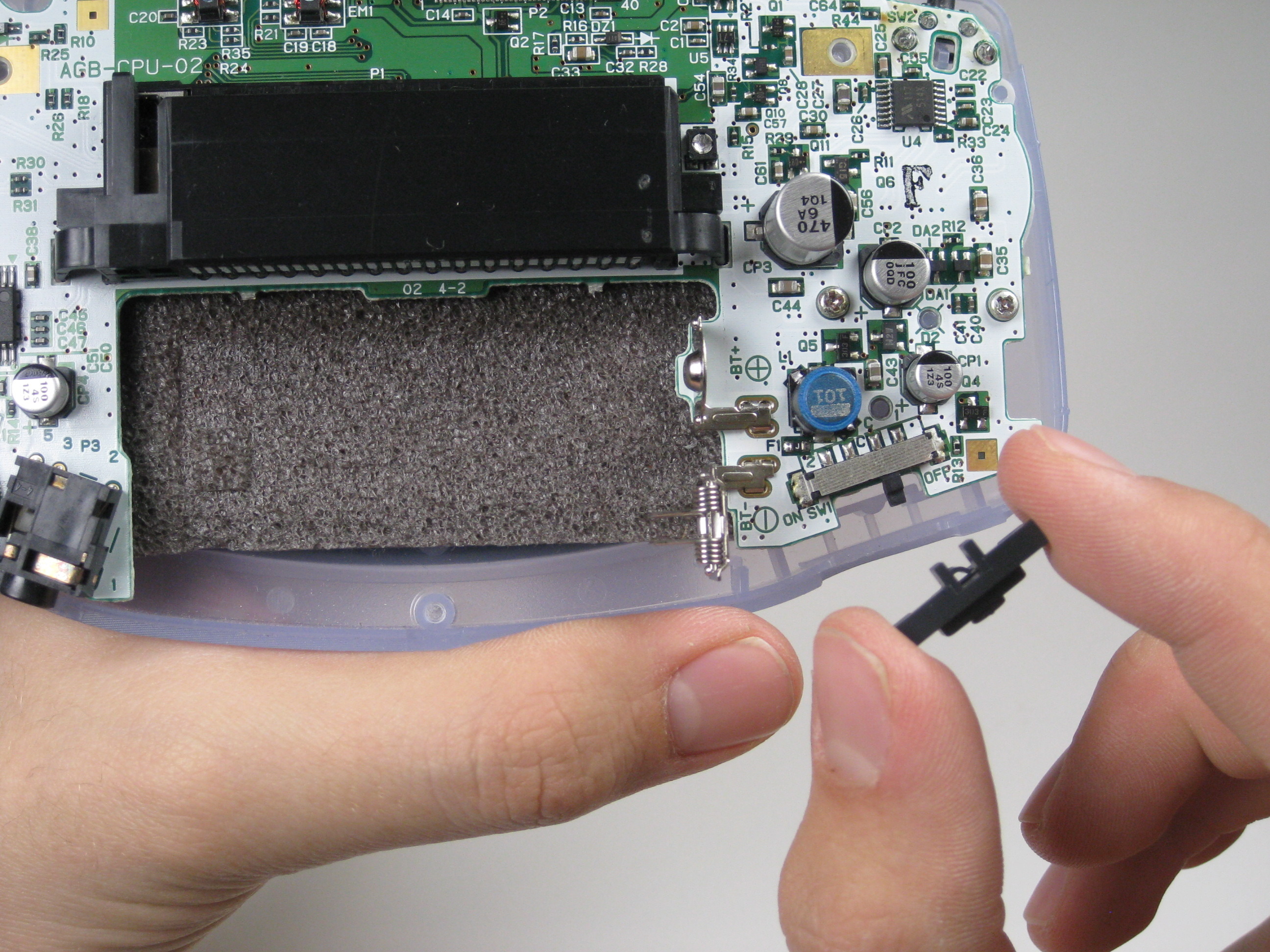 Game Boy Advance On/Off Switch Replacement iFixit Repair Guide