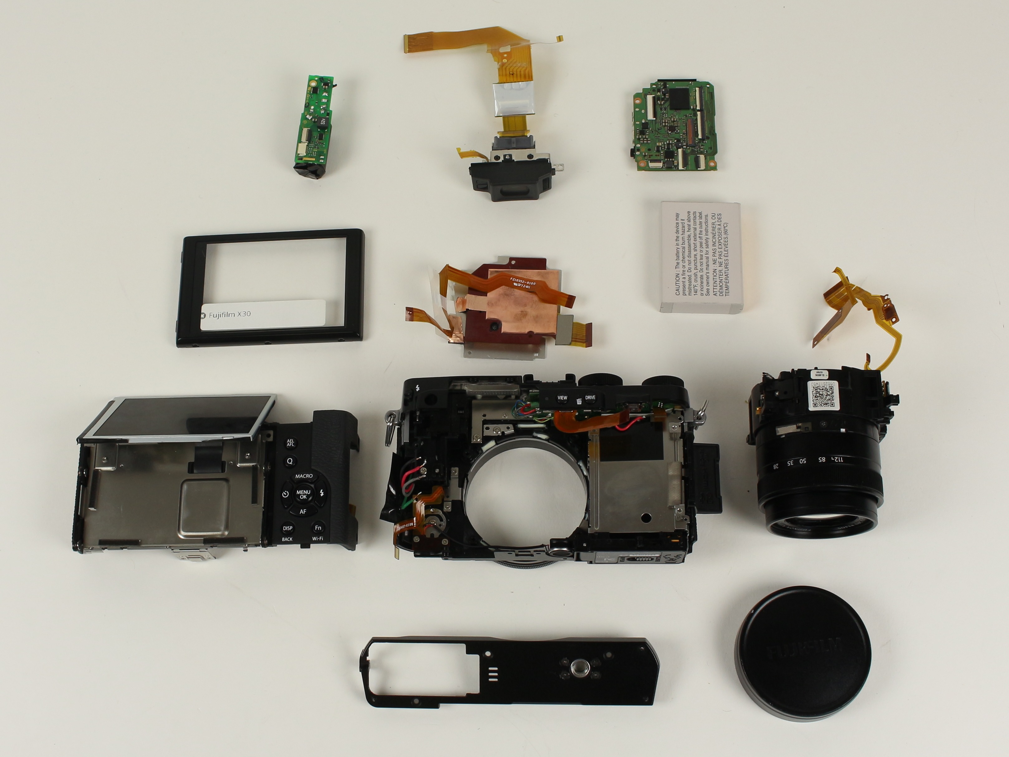 Disassembling Fujifilm X30 Camera iFixit Repair Guide