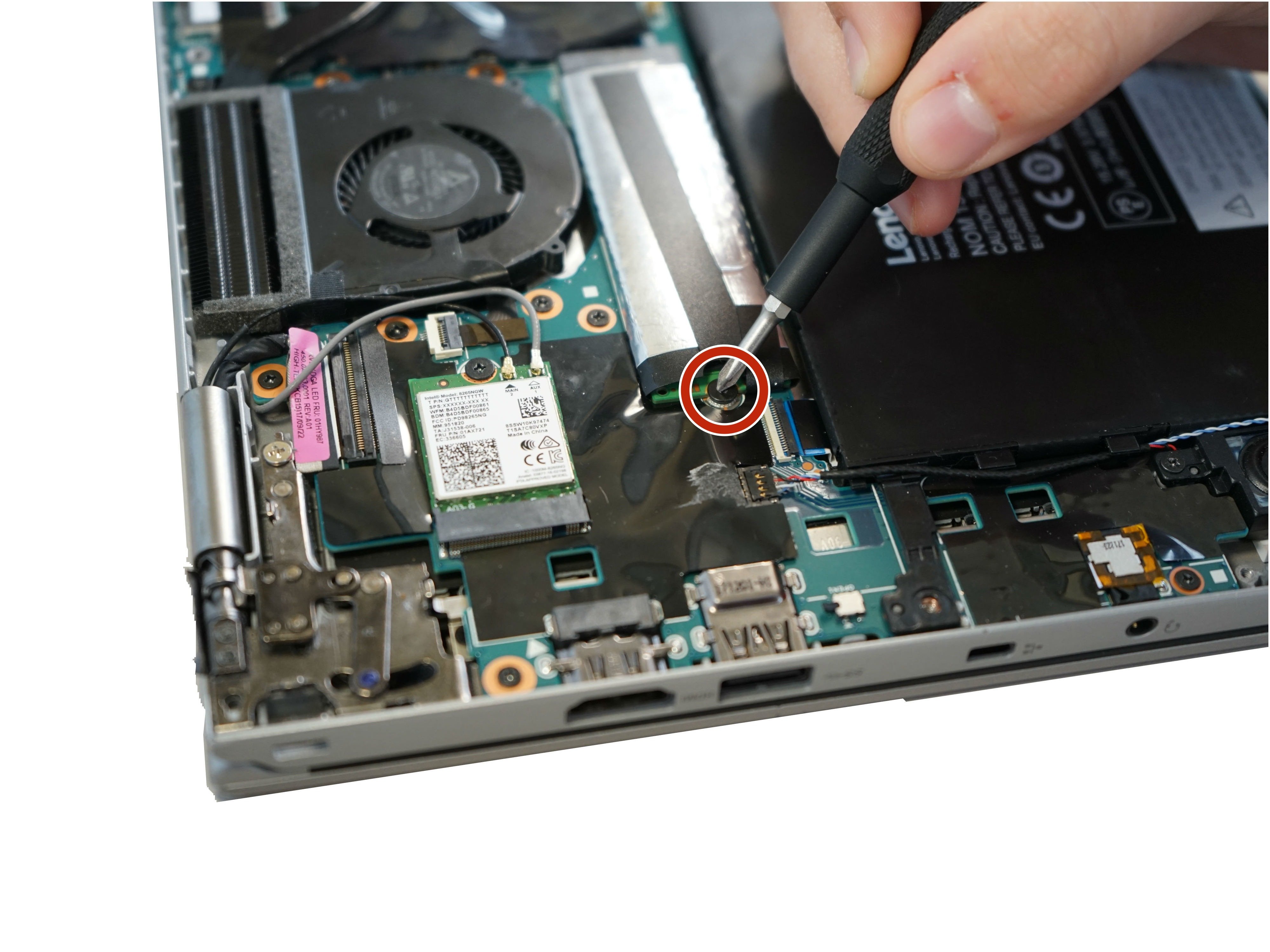 Lenovo ThinkPad X1 Yoga 2nd Generation SSD Replacement iFixit Repair