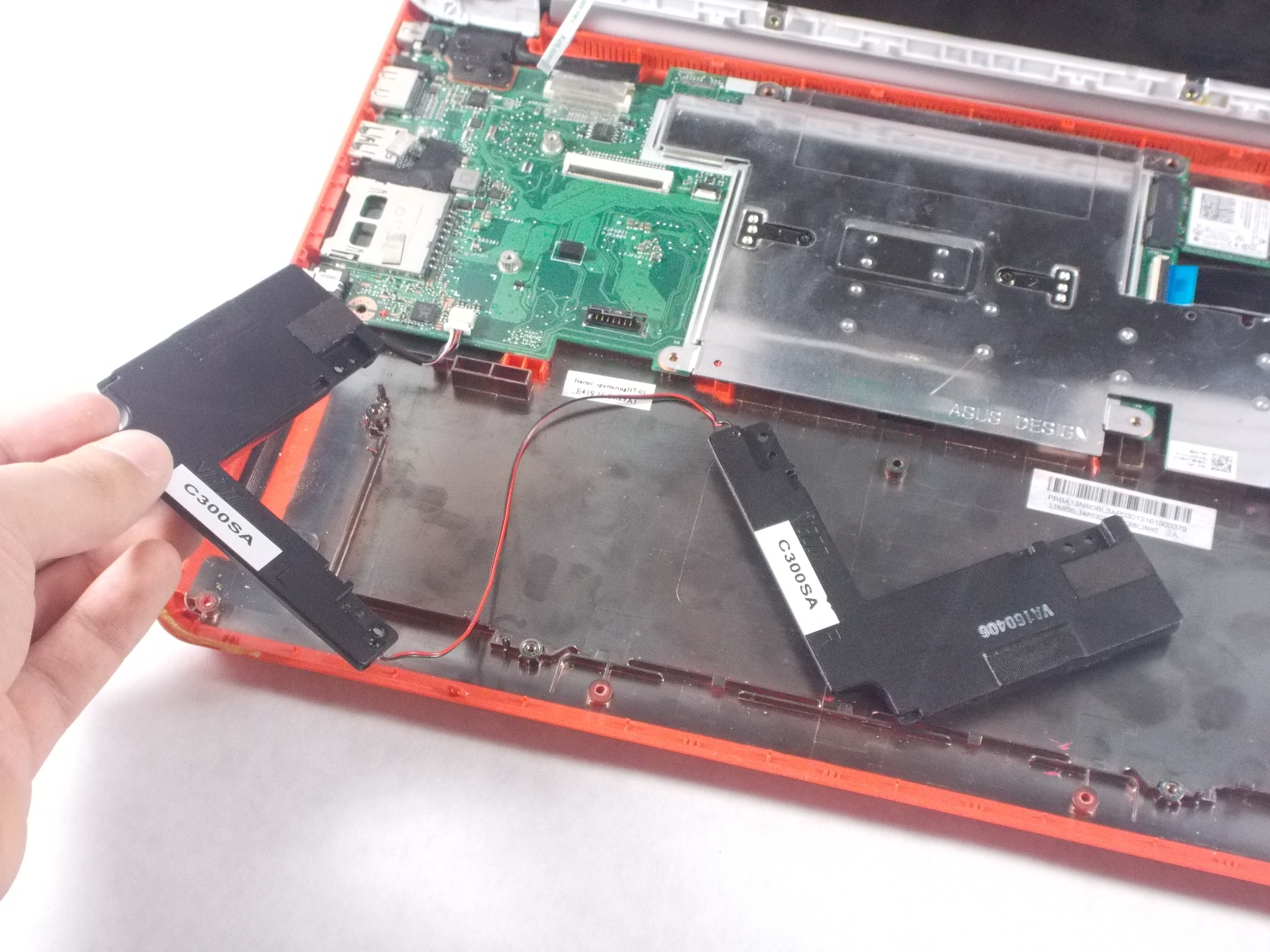 Asus Chromebook C300SADS02 VECO Speakers Replacement iFixit Repair Guide