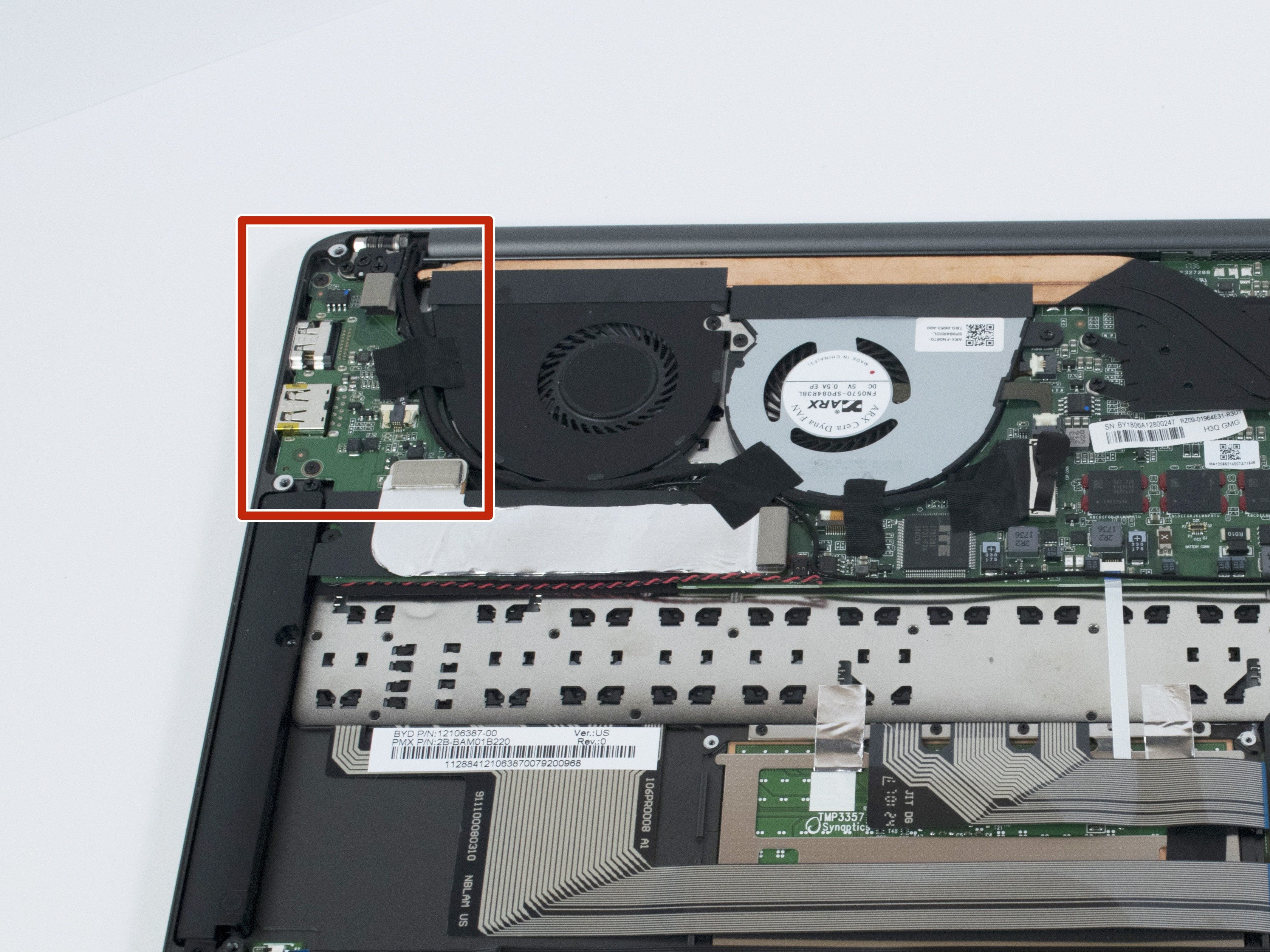Razer Blade Stealth (2018) HDMI and USBA Port Replacement