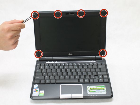 Remplacement l'écran du Asus Eee PC 1000HA Tutoriel de