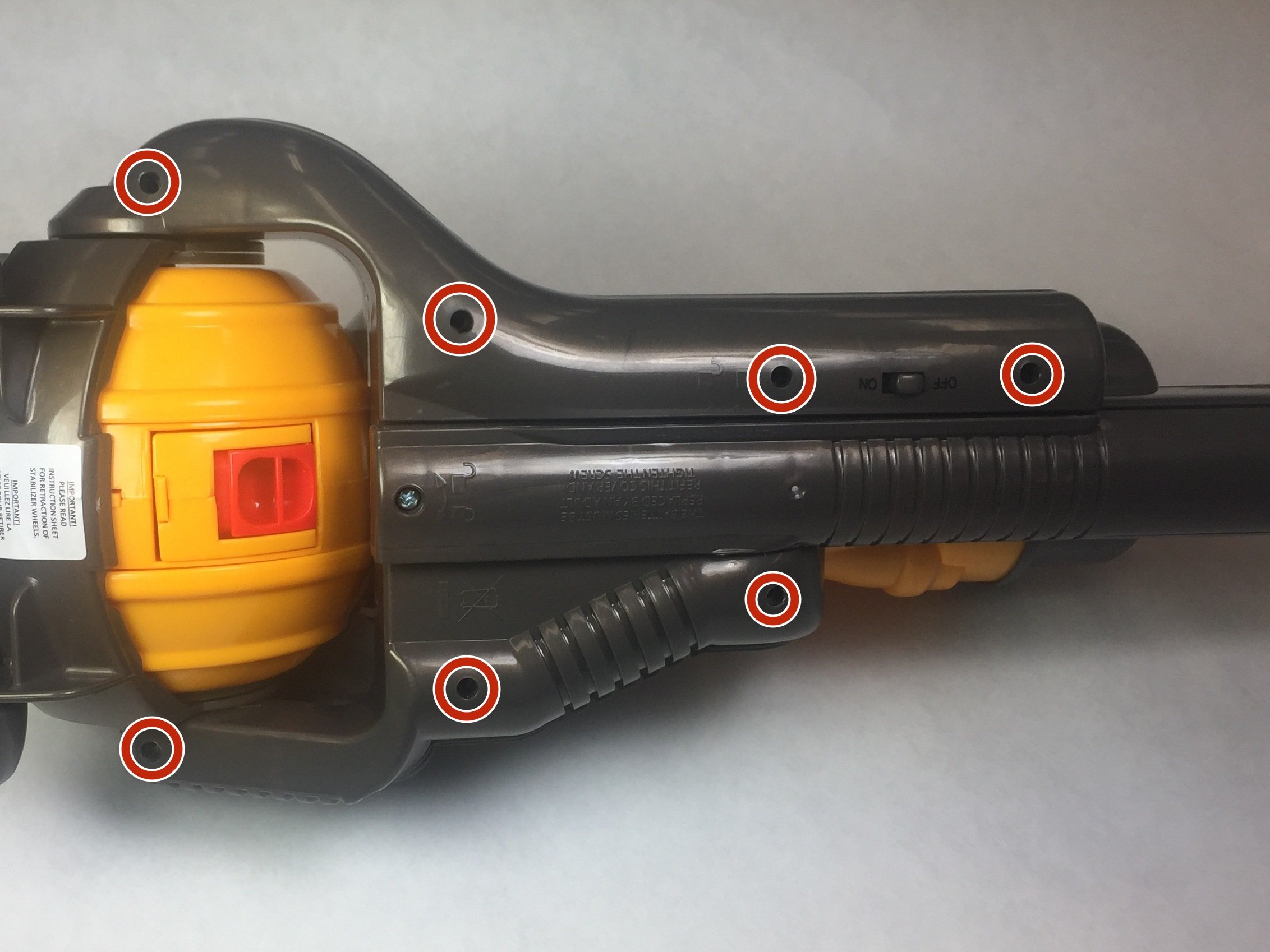 Casdon Dyson Ball Disassembly iFixit Repair Guide