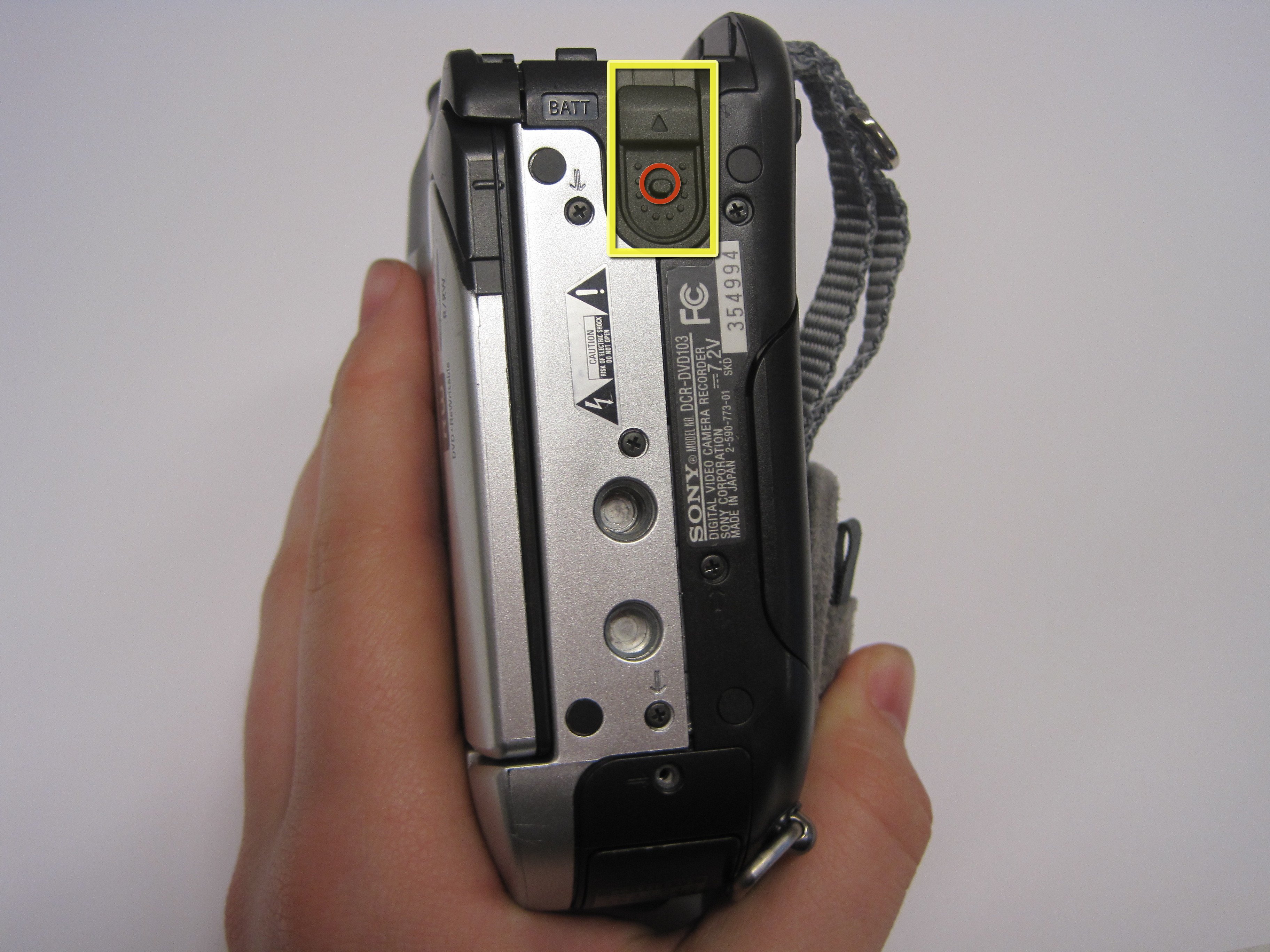 Sony Handycam DCRDVD103 Battery Replacement iFixit Repair Guide