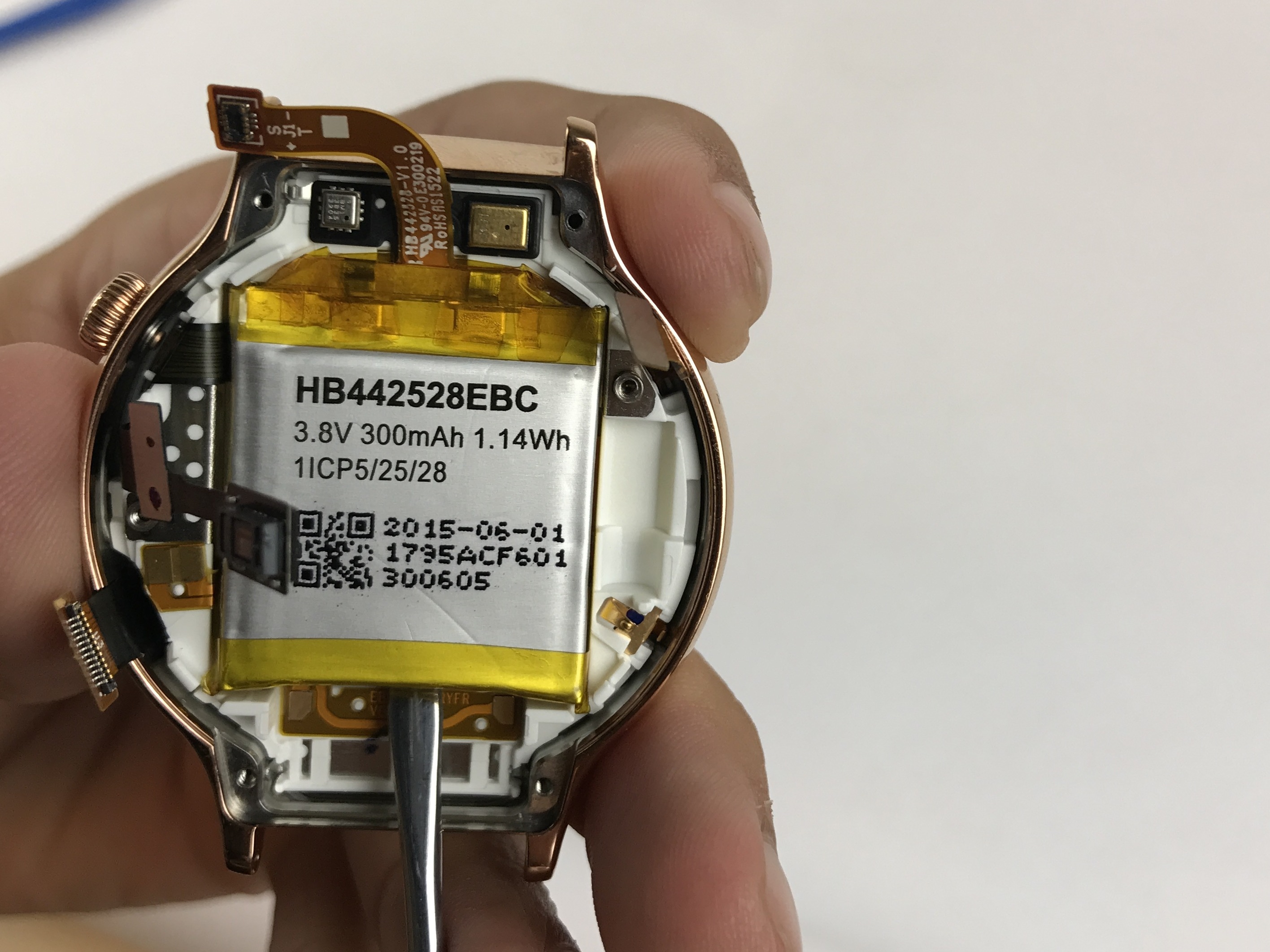 Huawei Watch Jewel Battery Replacement iFixit