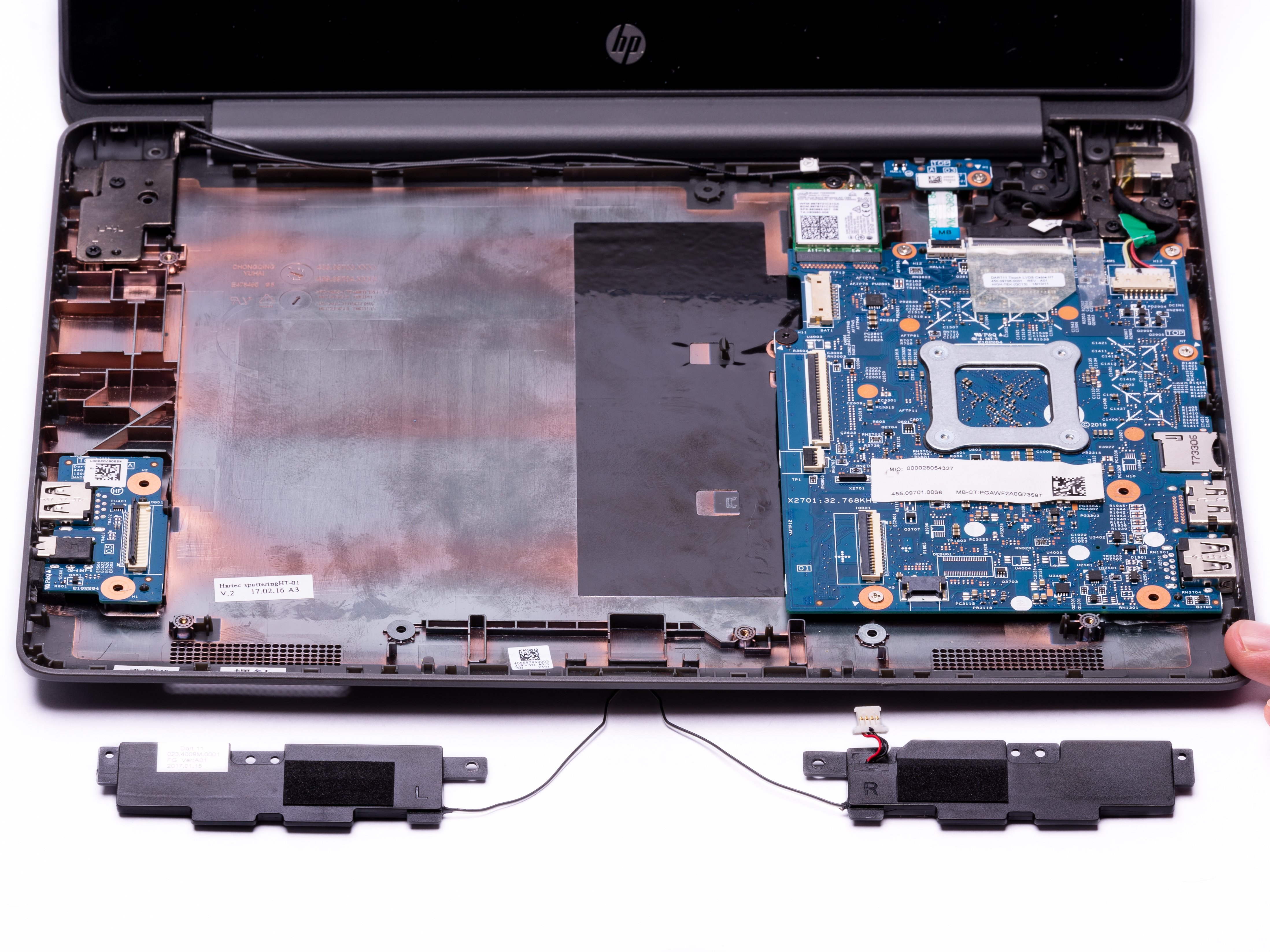 HP Chromebook 11v019wm Speaker Replacement iFixit Repair Guide
