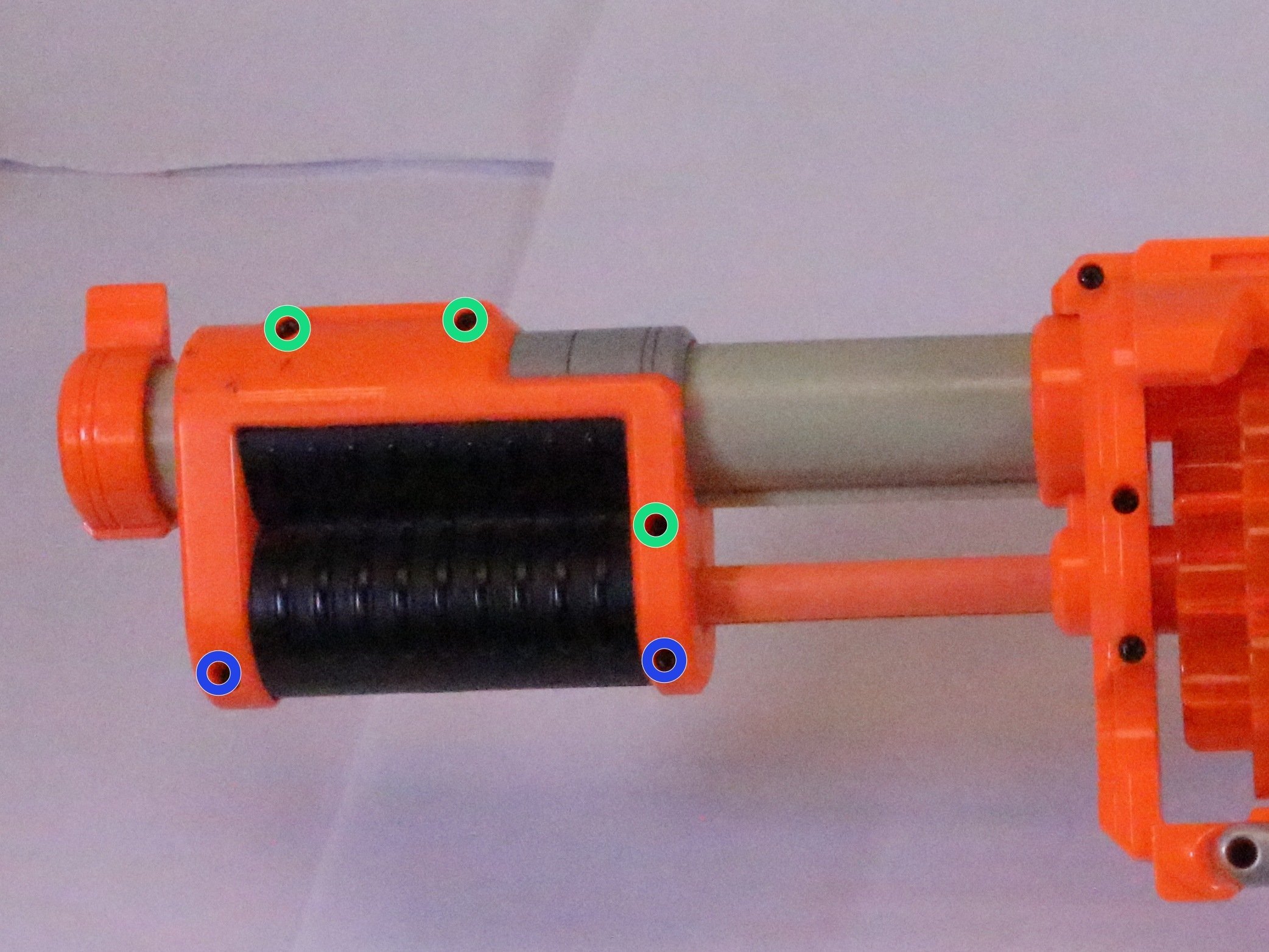 Nerf Dart Tag Furyfire Pump Track Replacement iFixit Repair Guide