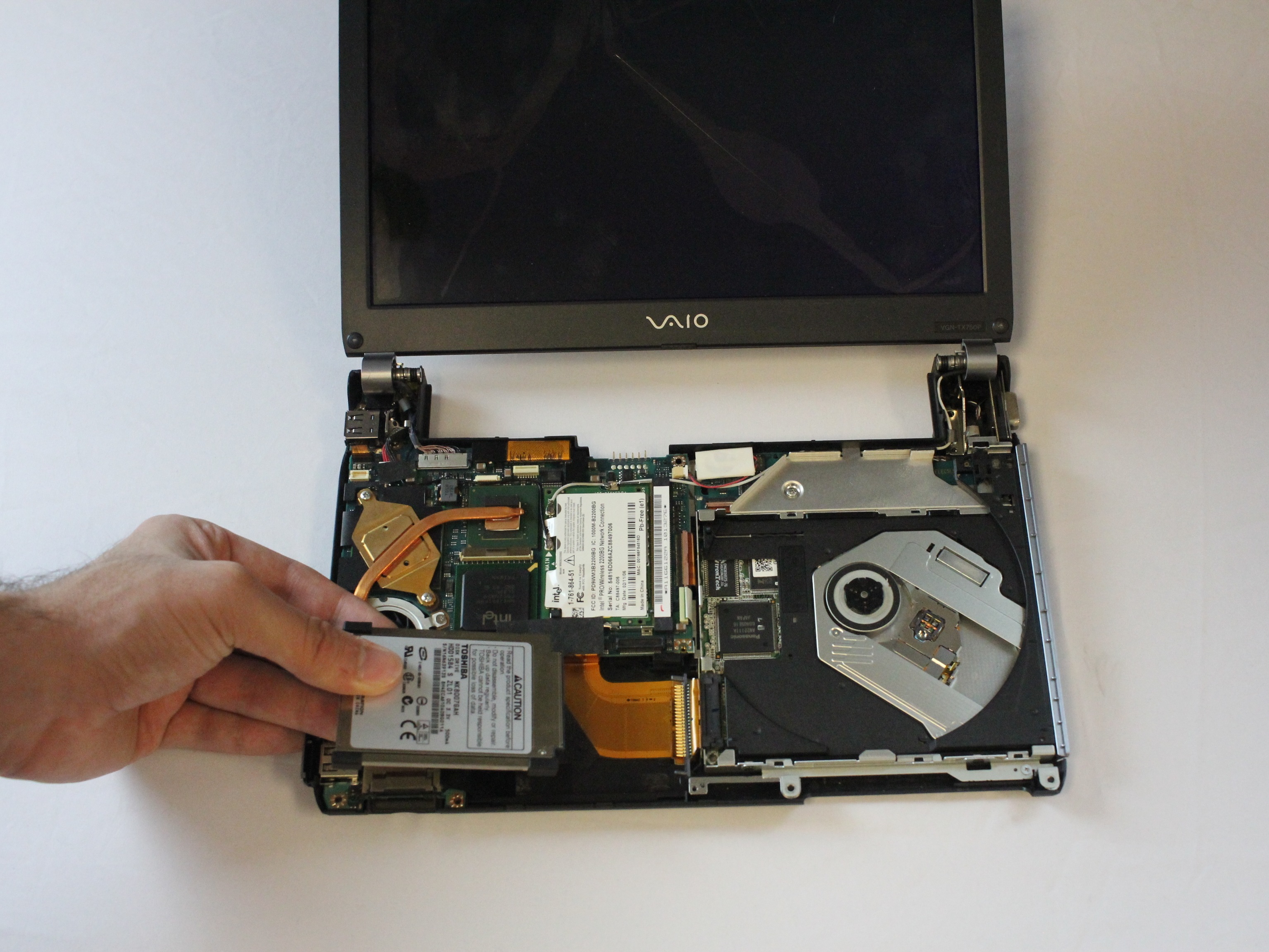 Sony Vaio PCG4G1L Hard Drive Replacement iFixit Repair Guide