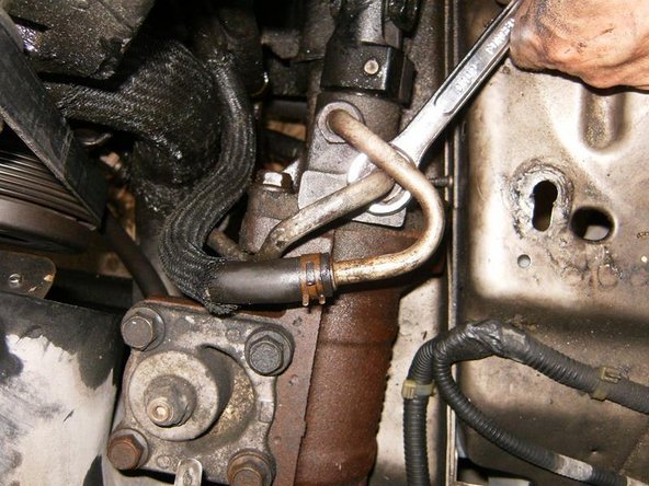 1999-2004 Jeep Grand Cherokee Power Steering Pressure Hose Replacement