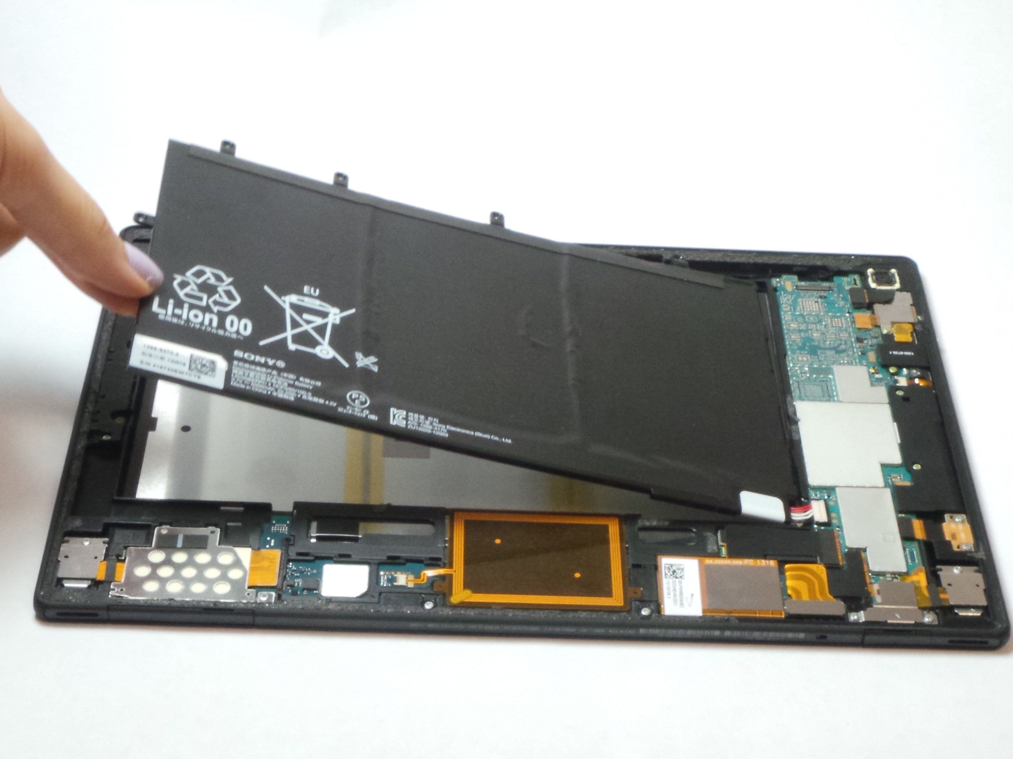 Sony Xperia Tablet Z Battery Replacement iFixit Repair Guide