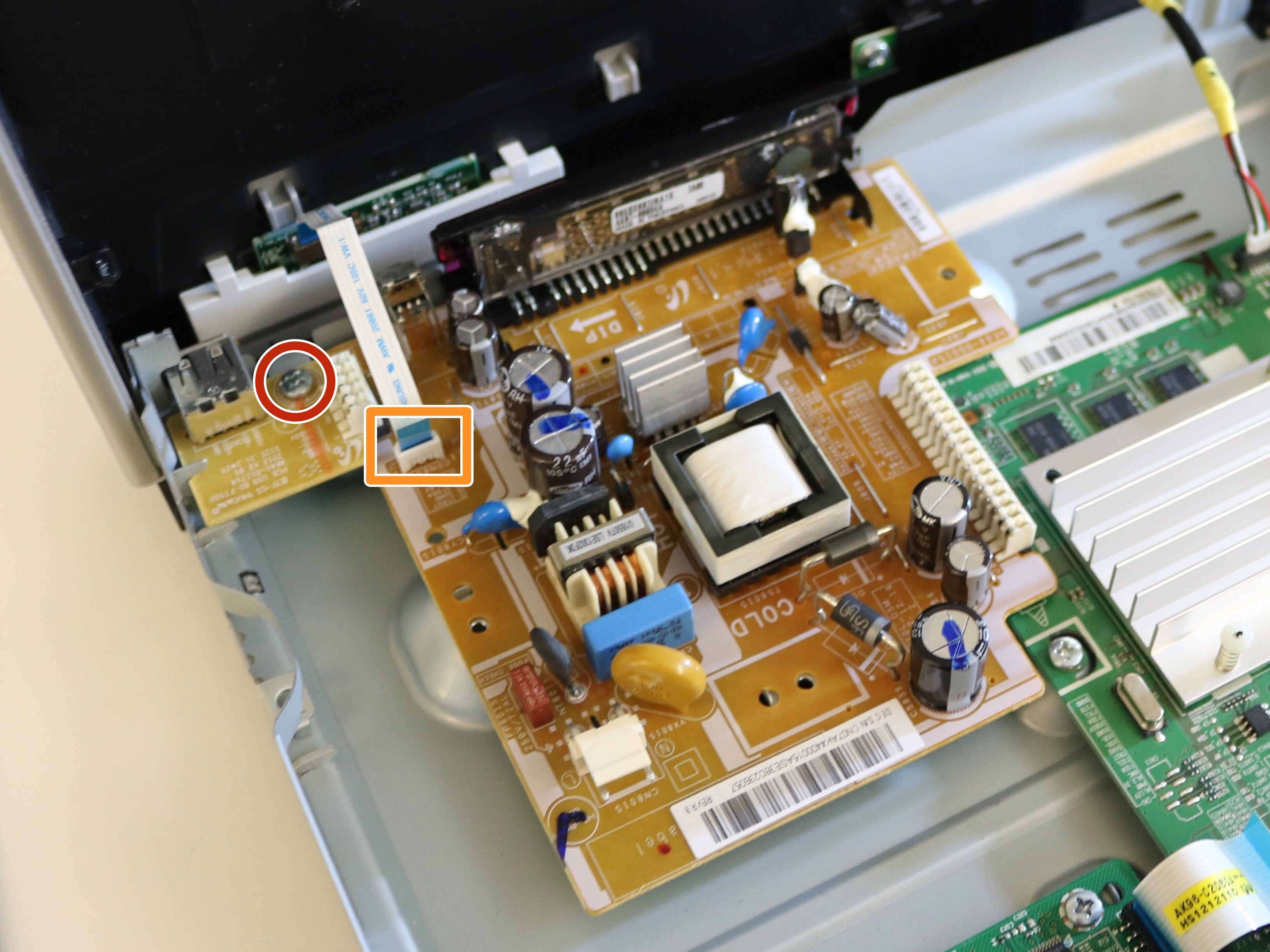 Samsung BDF7500 Bluray Player Power Board Replacement iFixit Repair