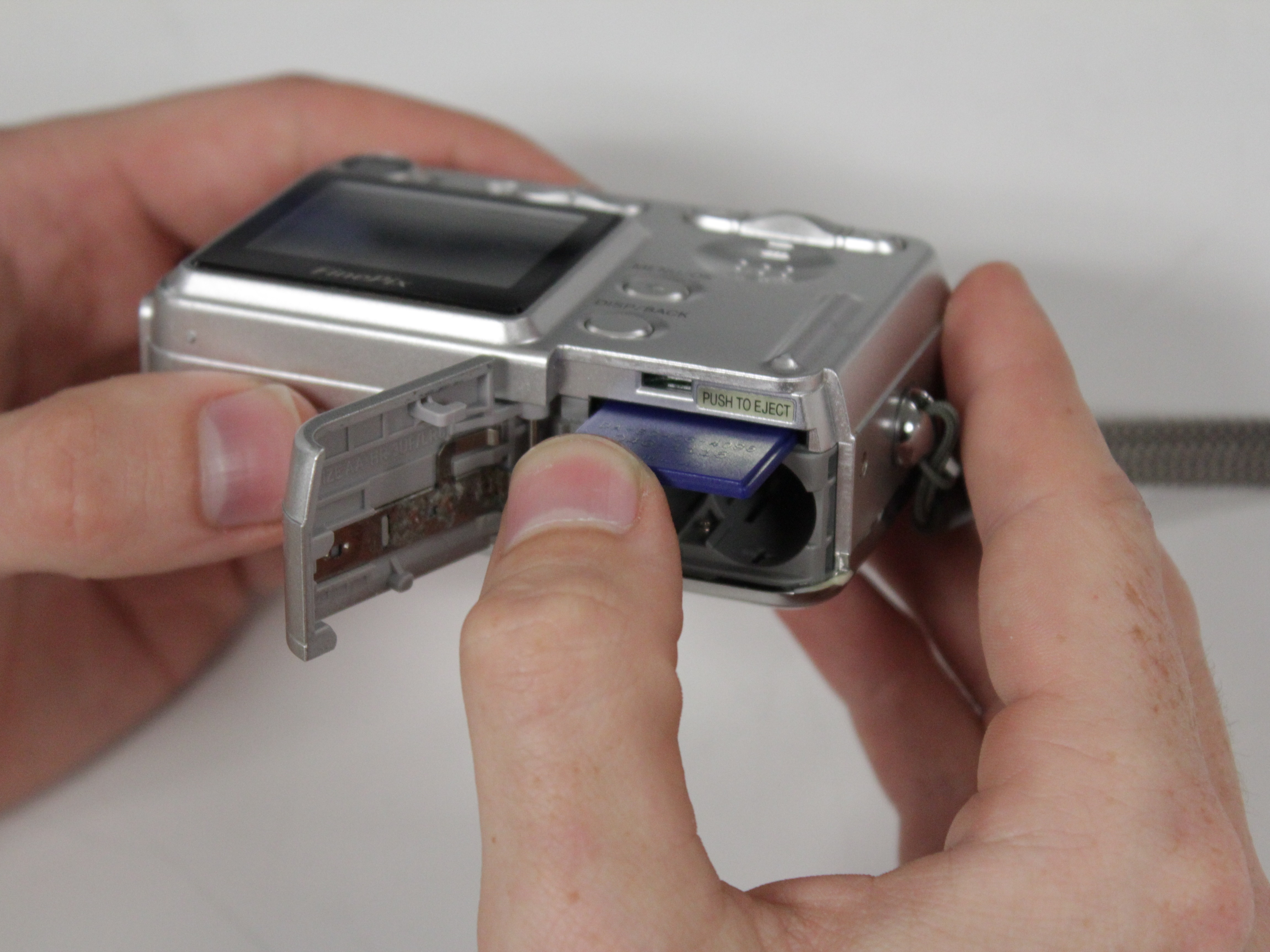 Fujifilm FinePix A350 Memory Card Replacement iFixit Repair Guide