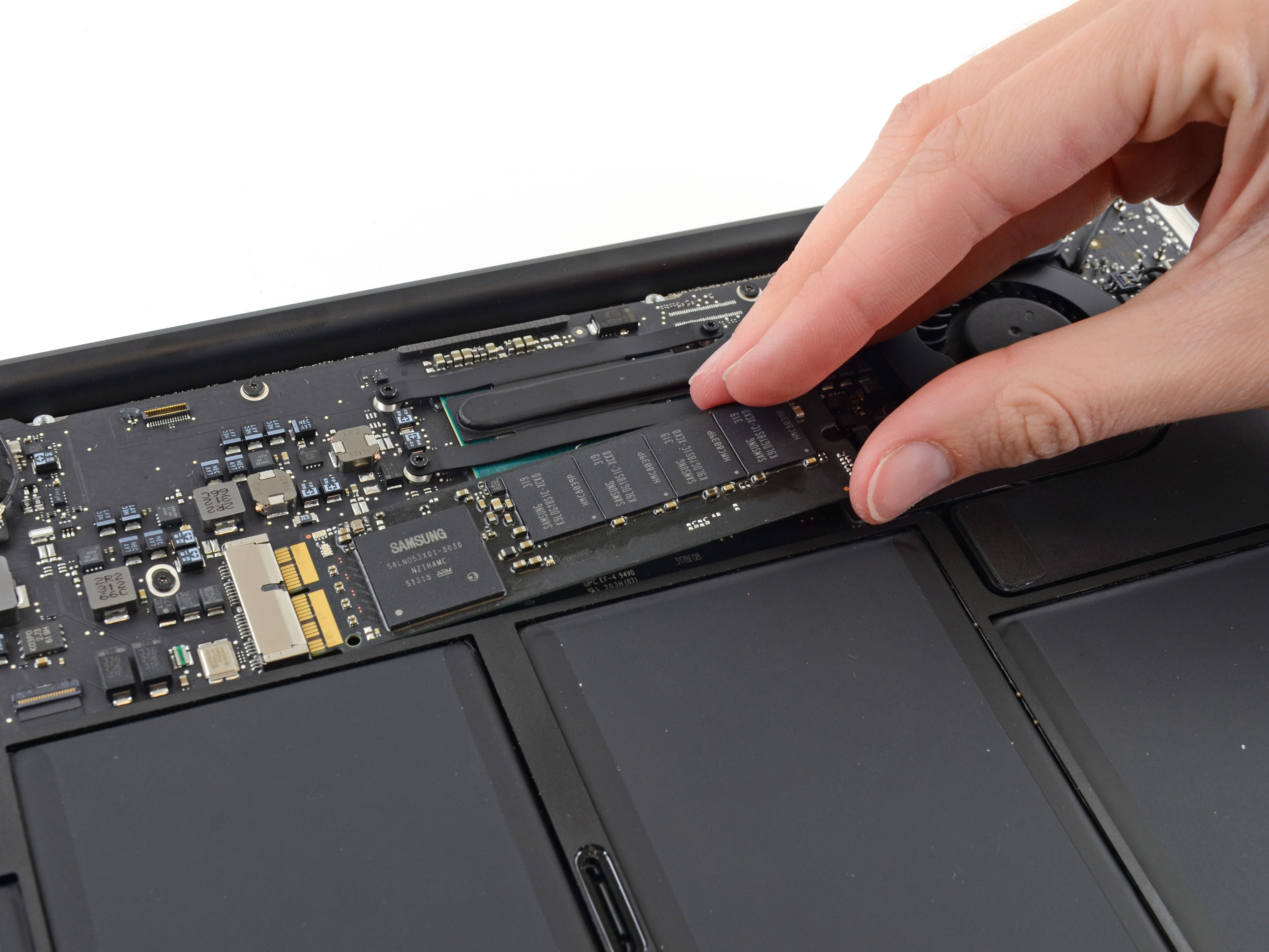 MacBook Air 13" Early 2014 SolidState Drive Replacement iFixit