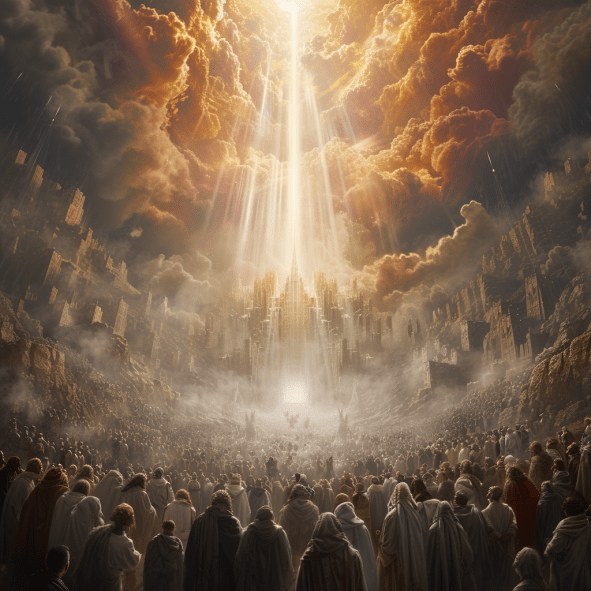 Revelation, End Times and the New Heaven and Earth AI Generated