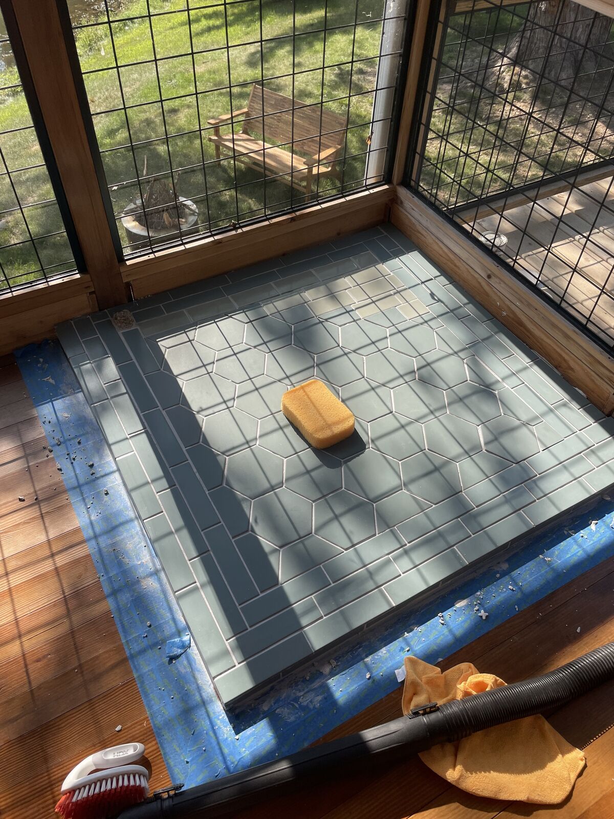 Flagstone Fireplace Hearth Pad | Fireclay Tile