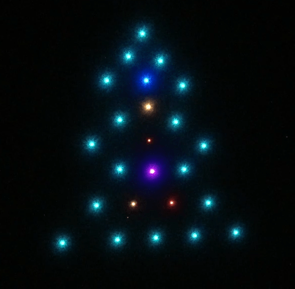 FREE Happy Holidrones OKC A Drone Light Show at Myriad Gardens