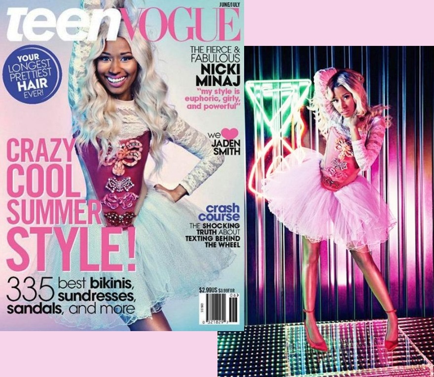 Nicki Minaj in Teen Vogue June/July 2013 People Treat
