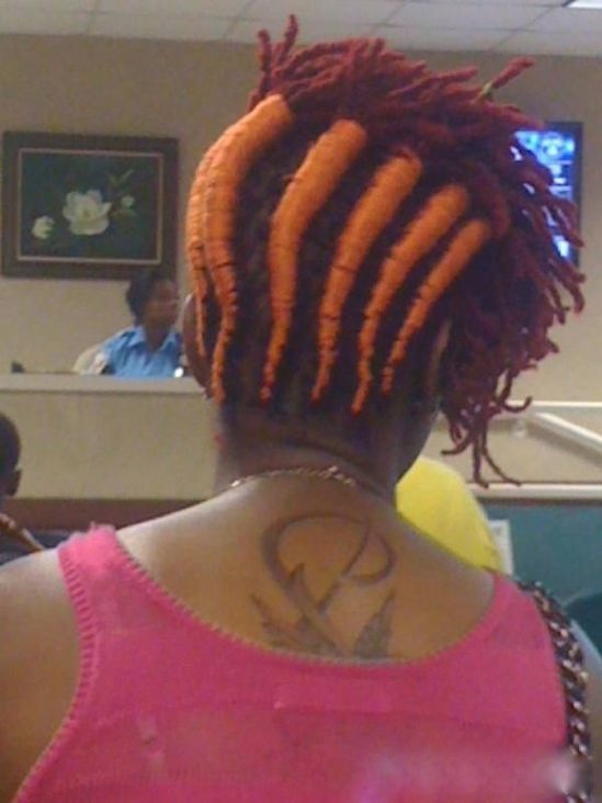 Carrots Hairstyle Grow A Garden In Your Hair Faxo