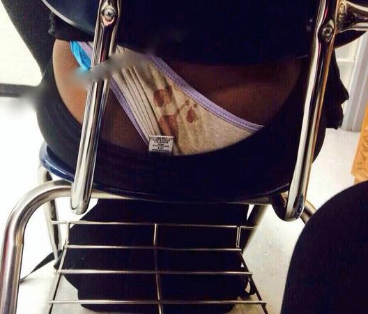 to Walmart, Have a Seat Dirty Underwear Gross People of