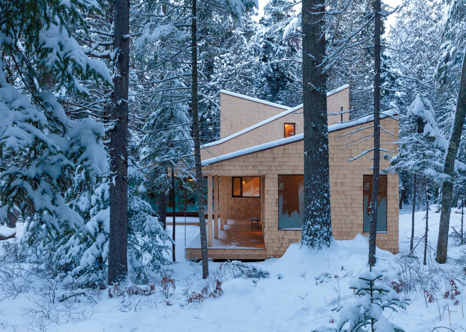 Into the Woods Maine Home + Design