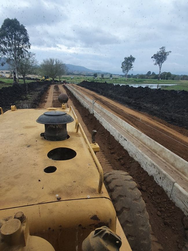 Farm Road Construction Queensland Cole Excavations