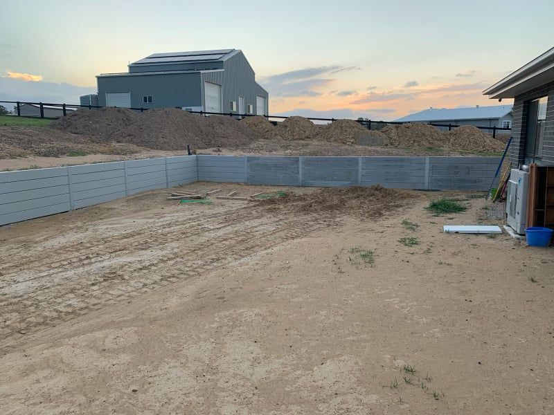 Retaining Wall Construction Queensland Cole Excavations