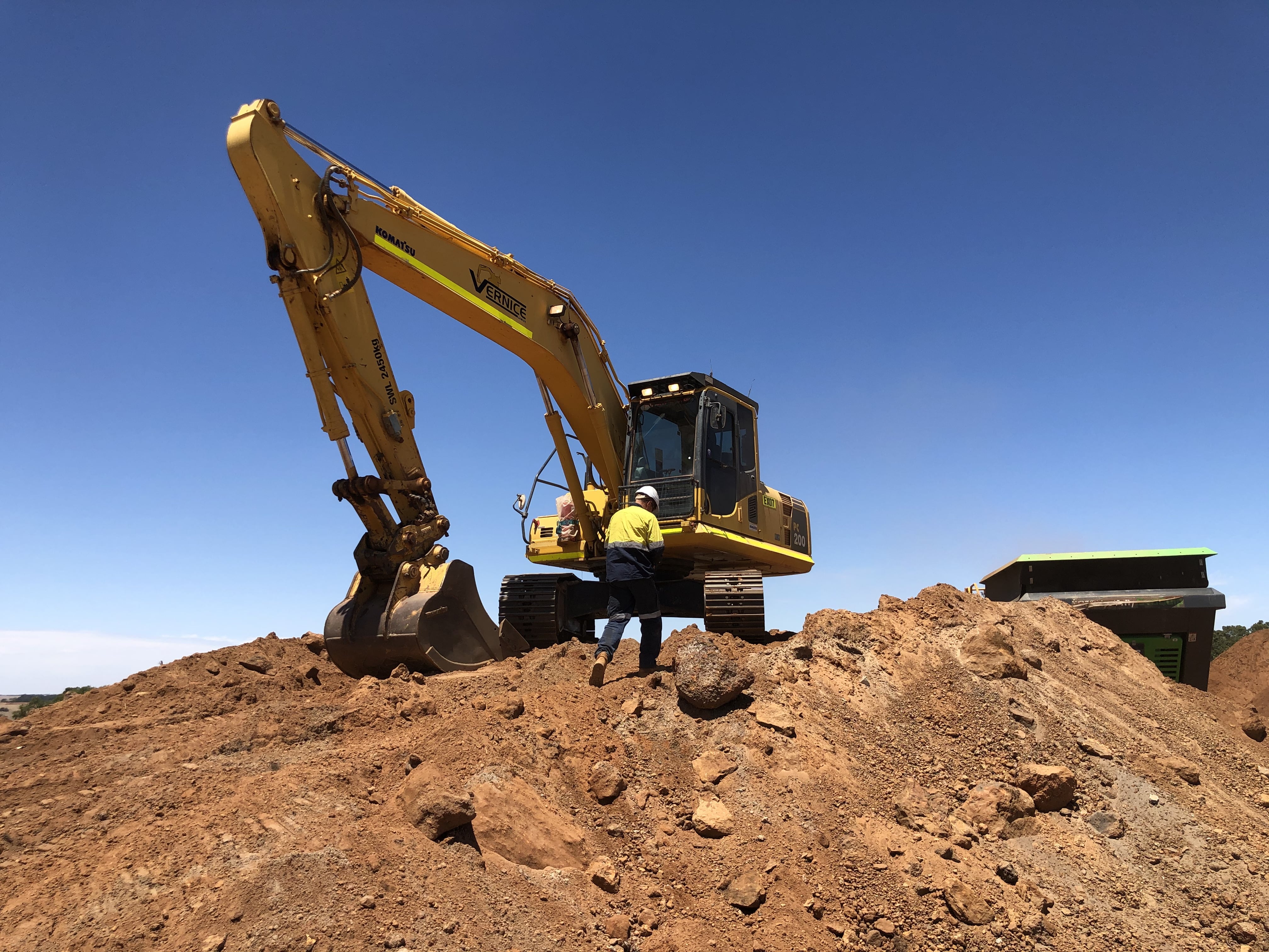 20 tonne Excavator Hire Vernice