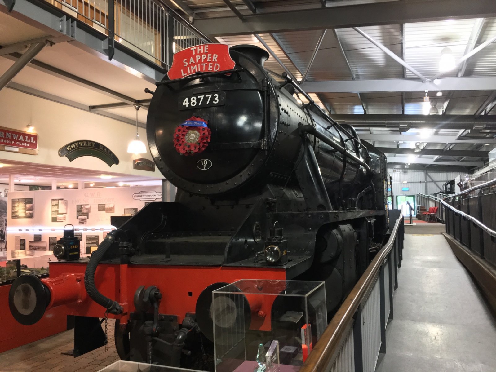 Photo of 48773 steam at Severn Valley Railway Highley Engine House