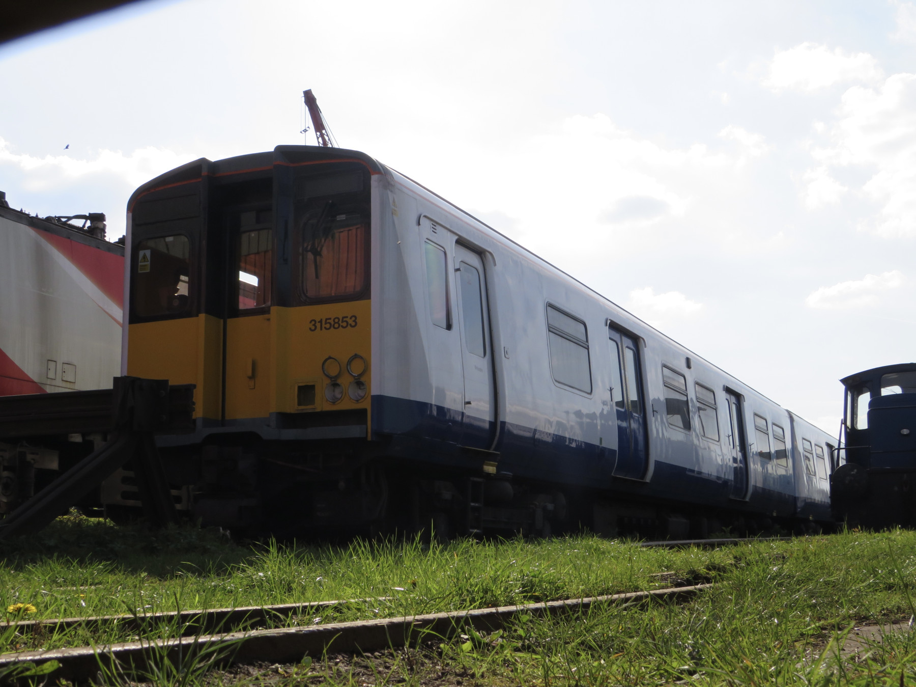 Photo of 315853 at Rotherham C.F. Booths Scrap Yard — trainlogger