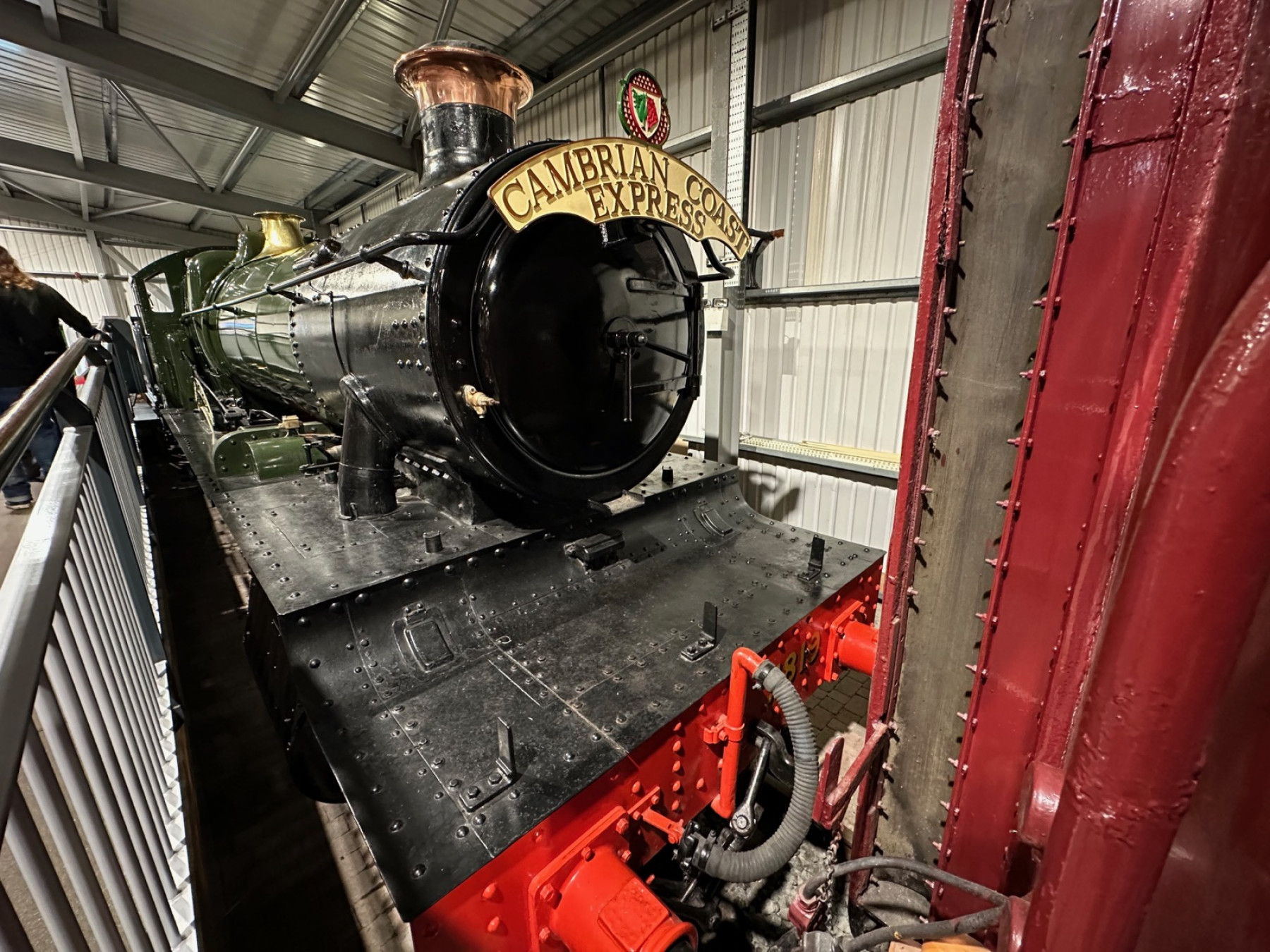 Photo of 7819 steam at Severn Valley Railway Highley Engine House