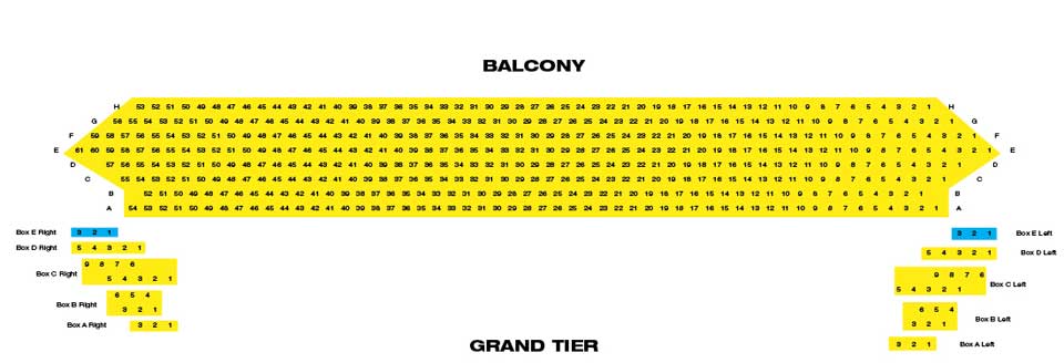 The Kentucky Center Seating Chart