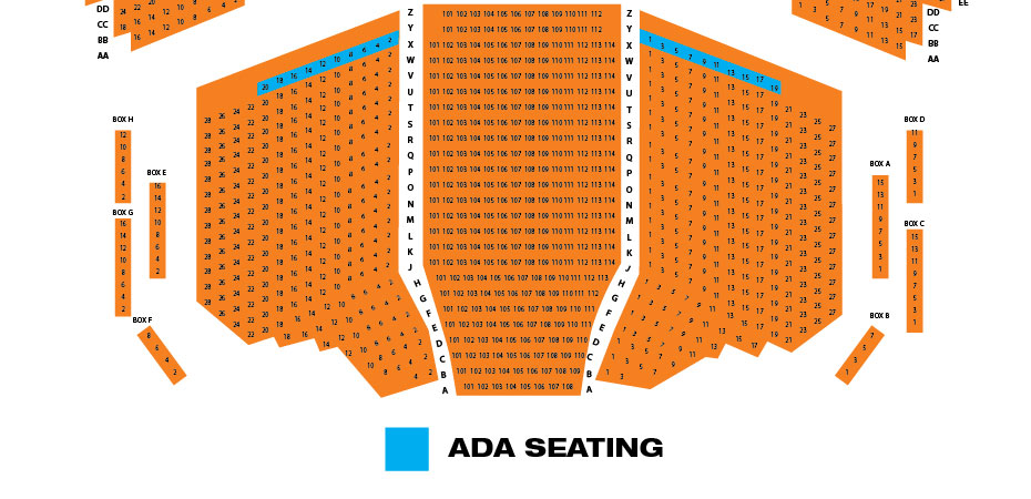 Broward Center Seating Chart