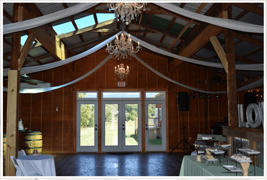 Stover Hall Wedding Venue built by Stoneburner Inc