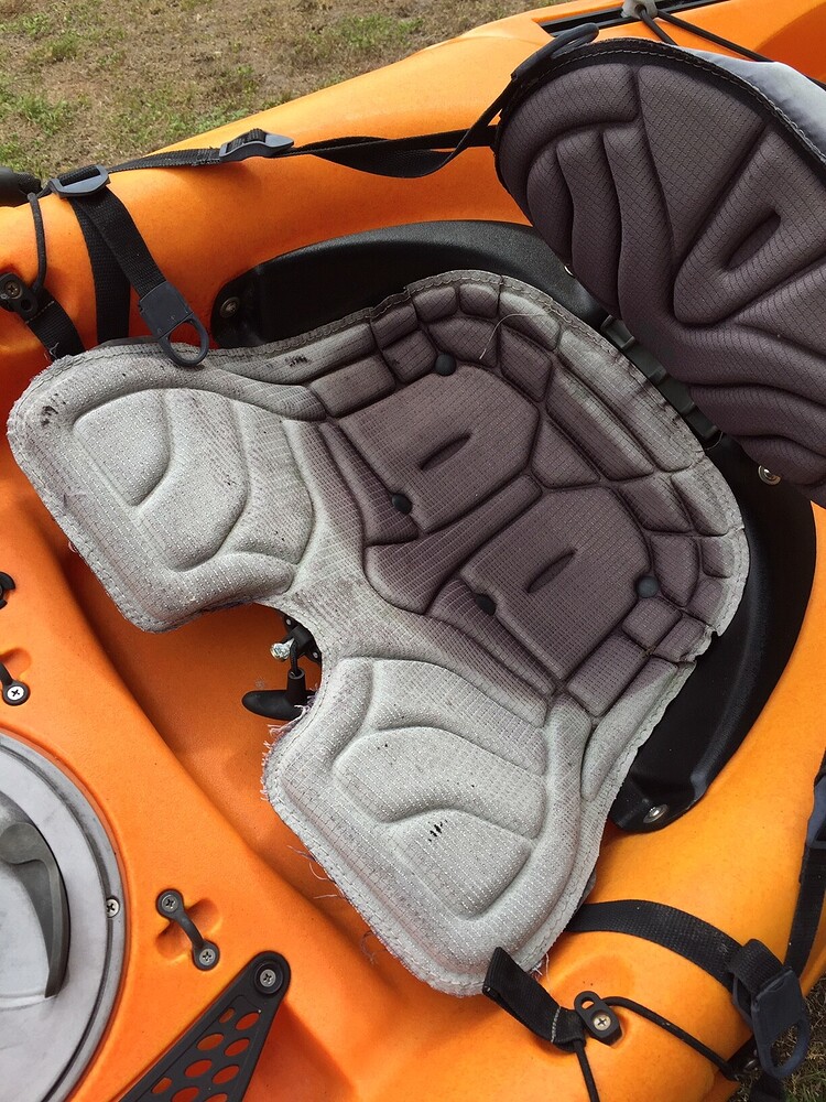 Replacement seat pads Tarpon 120 Advice