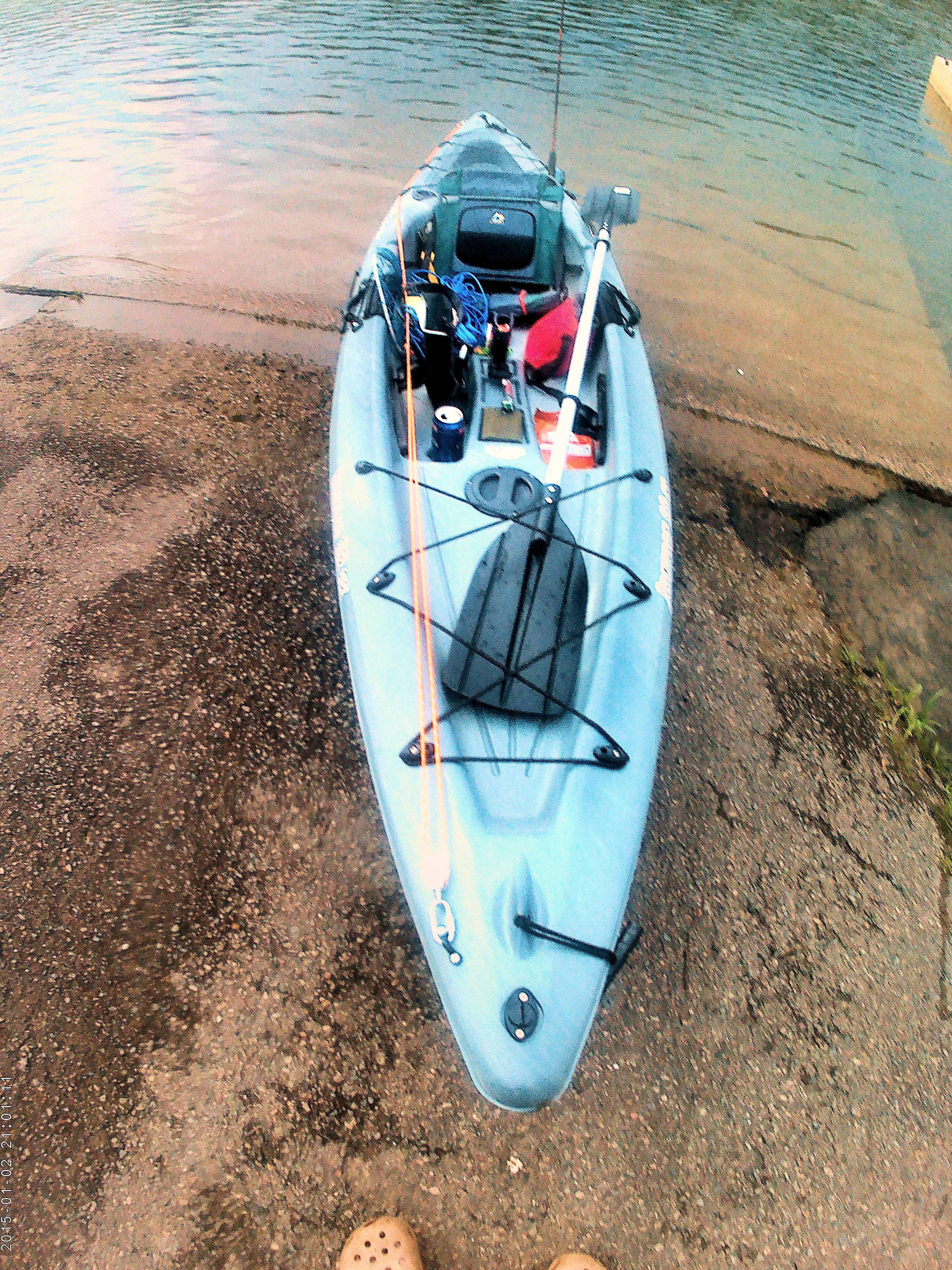 first fishing kayak Fishing