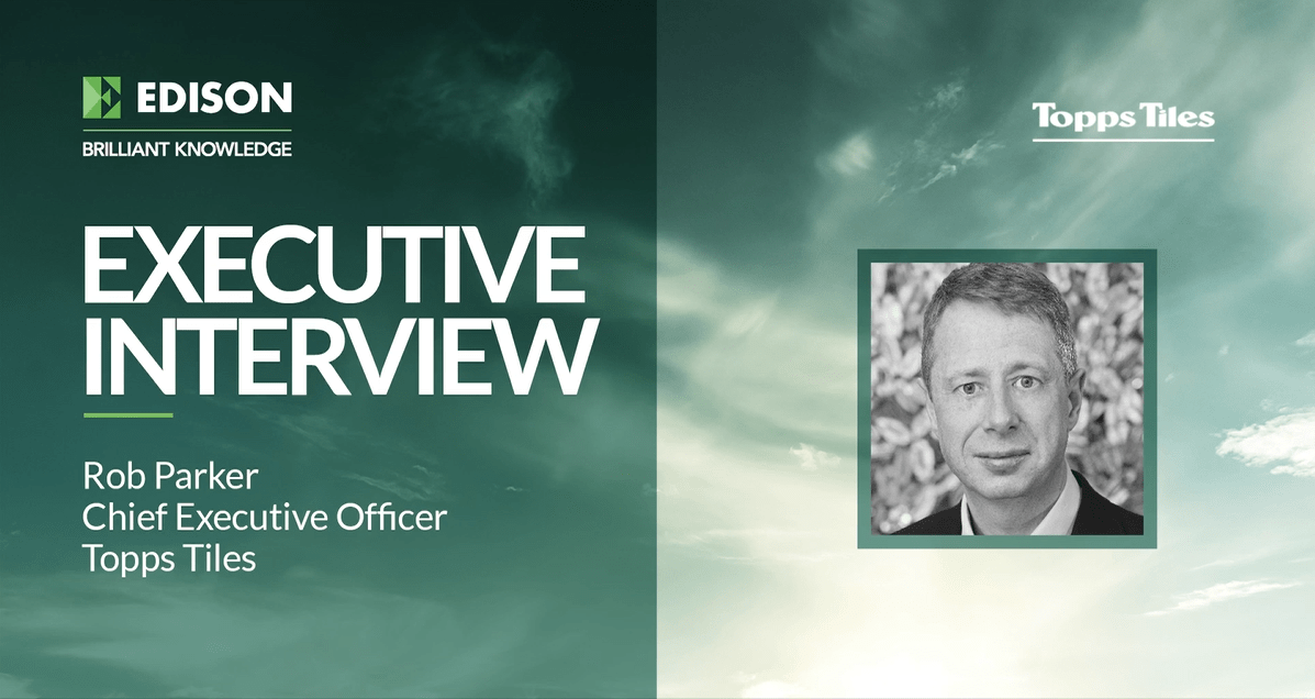 Topps Tiles executive interview Edison Group