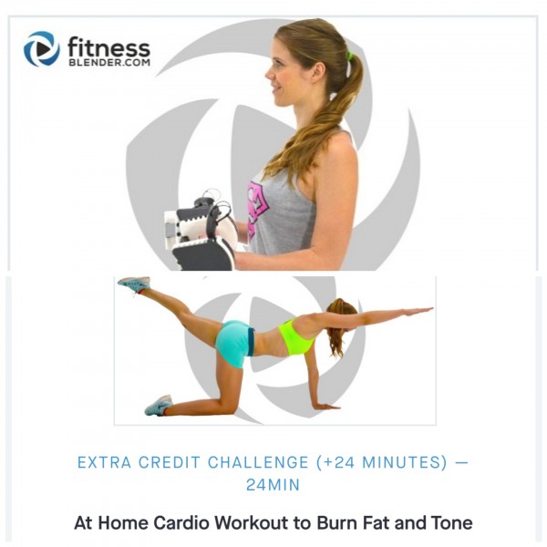 Fitness Blender Upper Body Cardio Fitness & Gym