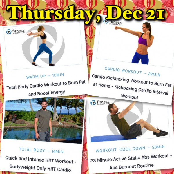 Thursday Kickboxing and Core Burnout done! Community Fitness Blender